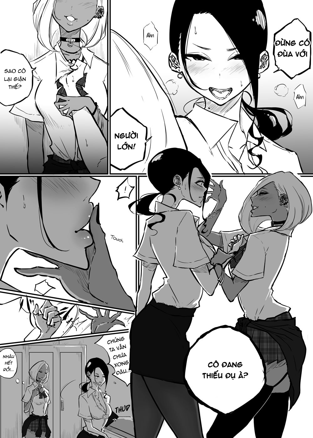 The Story of a Strict Teacher Who Got Fucked by Her Gyaru Bitch Student Chap 1 - Page 6