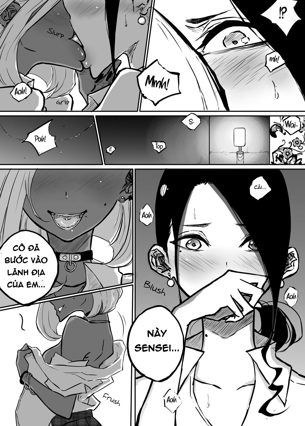 The Story of a Strict Teacher Who Got Fucked by Her Gyaru Bitch Student Chap 1 - Page 14