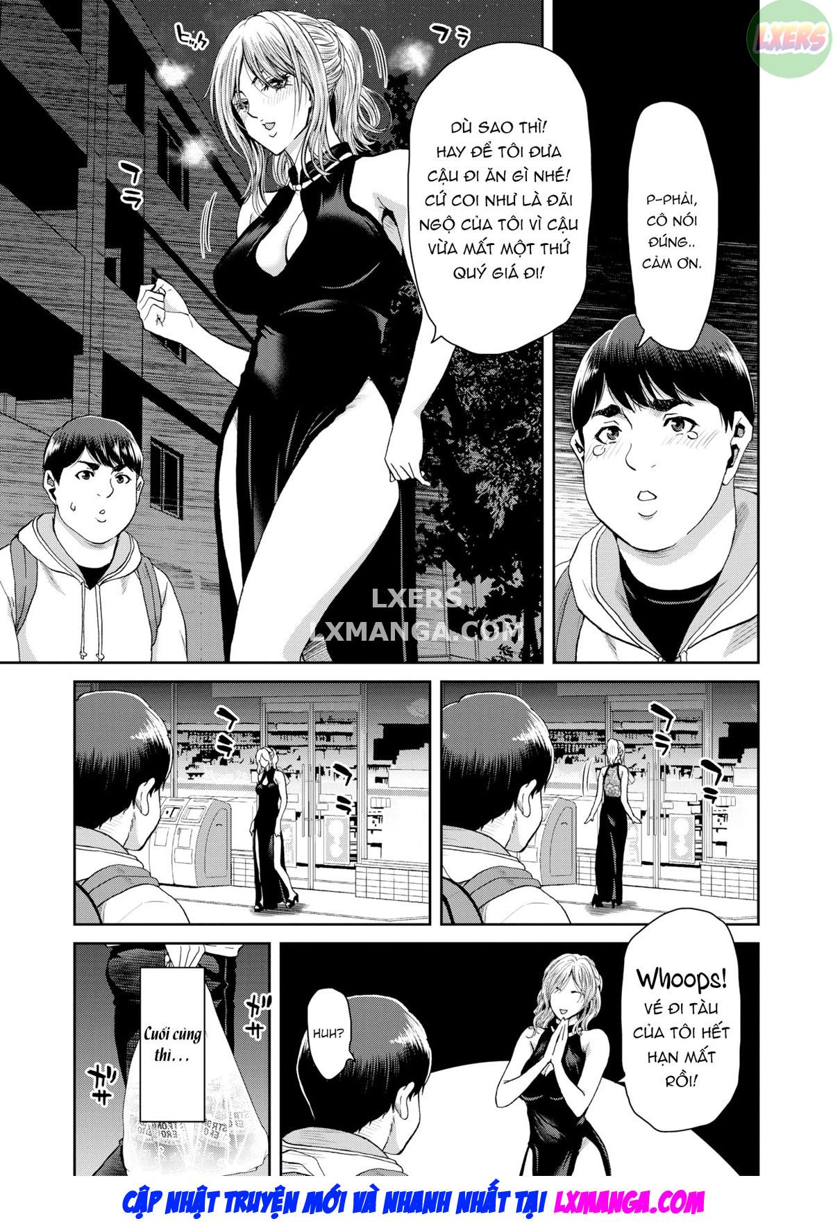 The Tale of a Grad Student Who Fucked a Cabaret Girl Oneshot - Page 6