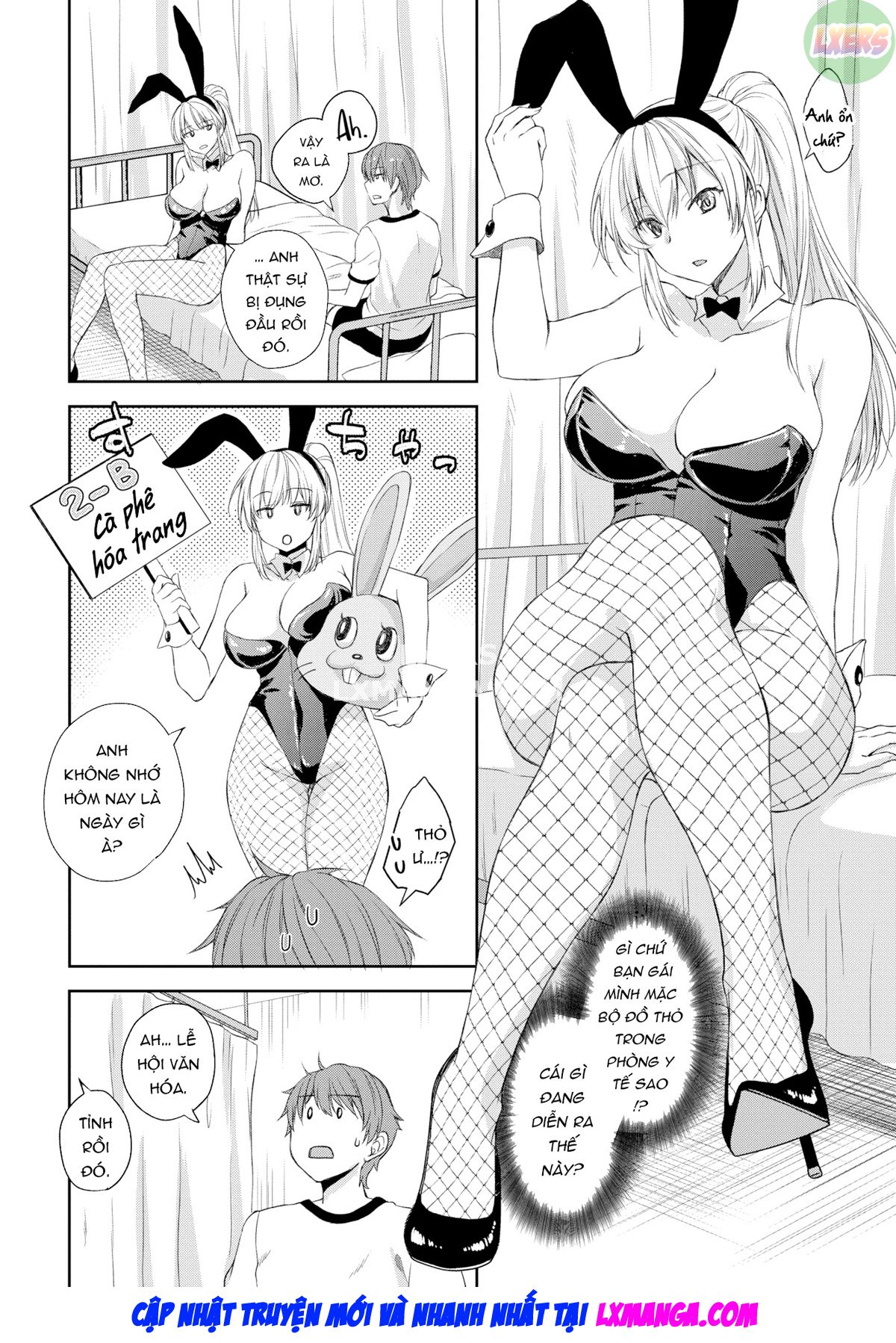 The Things I Want to Do With My Bunny Girlfriend Oneshot - Page 5