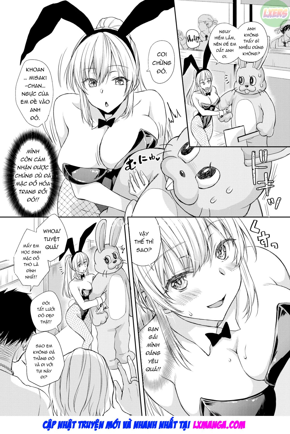 The Things I Want to Do With My Bunny Girlfriend Oneshot - Page 7