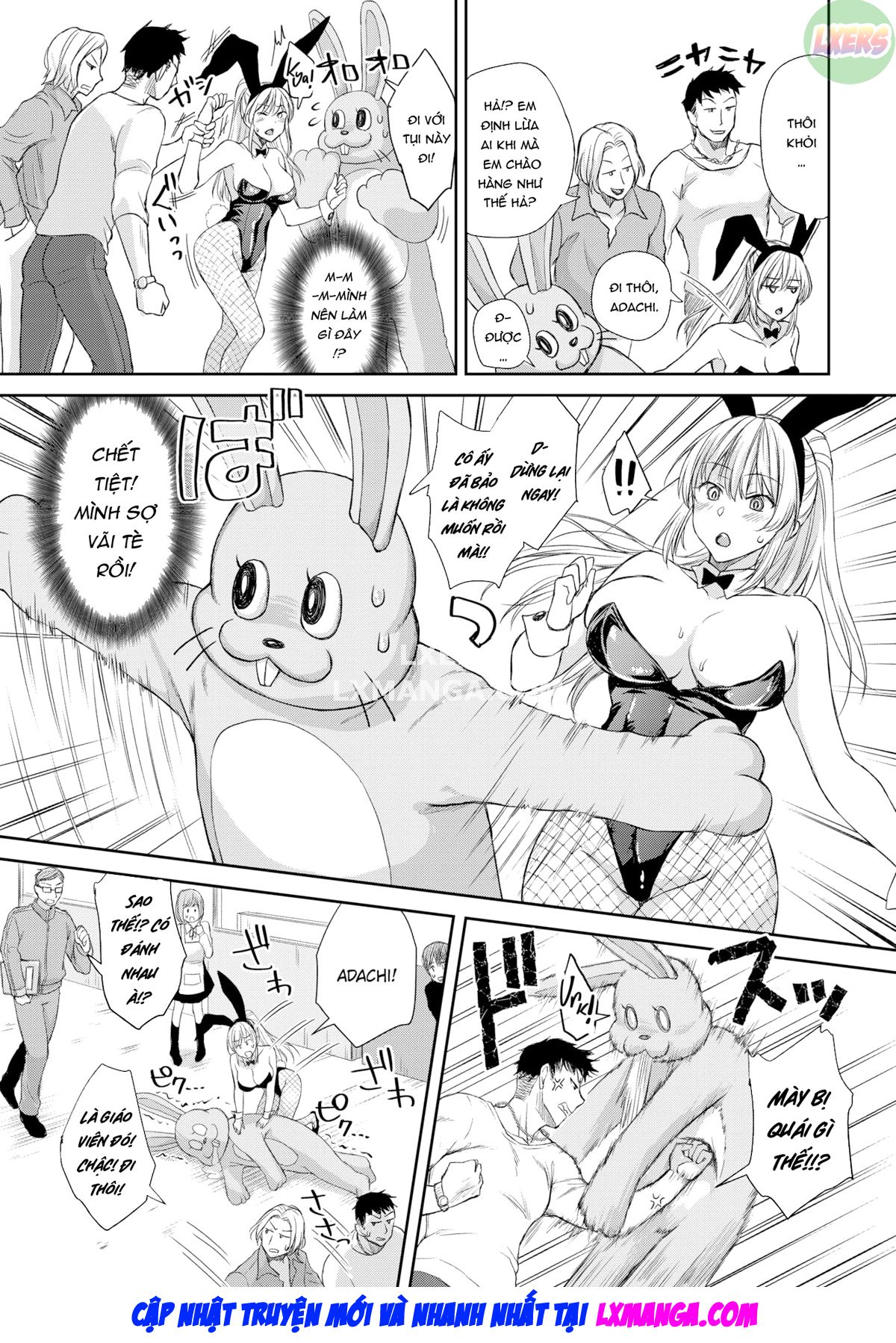 The Things I Want to Do With My Bunny Girlfriend Oneshot - Page 8