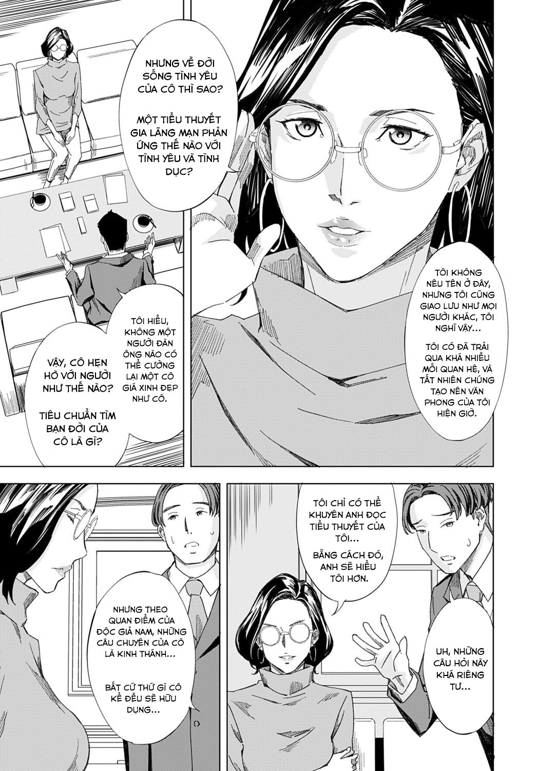 Thôi miên nữ nhà văn Oneshot - Page 6