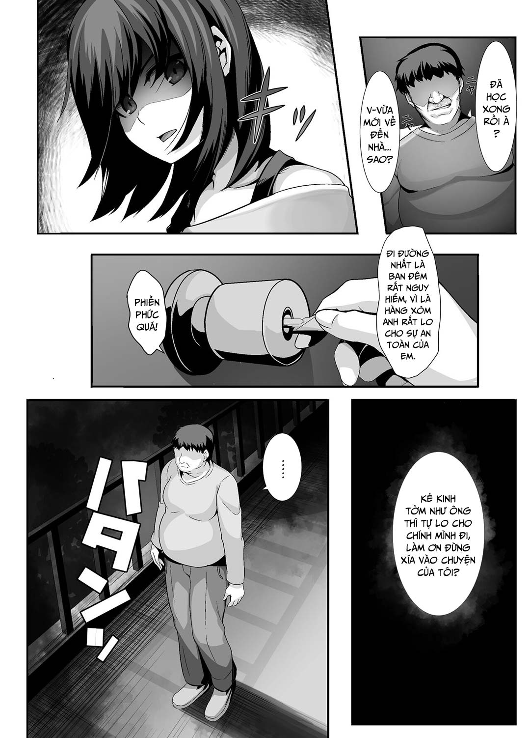 Thôi miên nữ sinh viên hàng xóm Chap 1 - Page 4