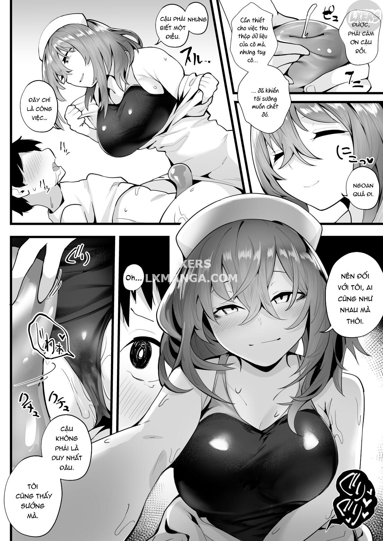 Tight Edging from a Tall Girl of Few Words Oneshot - Page 24