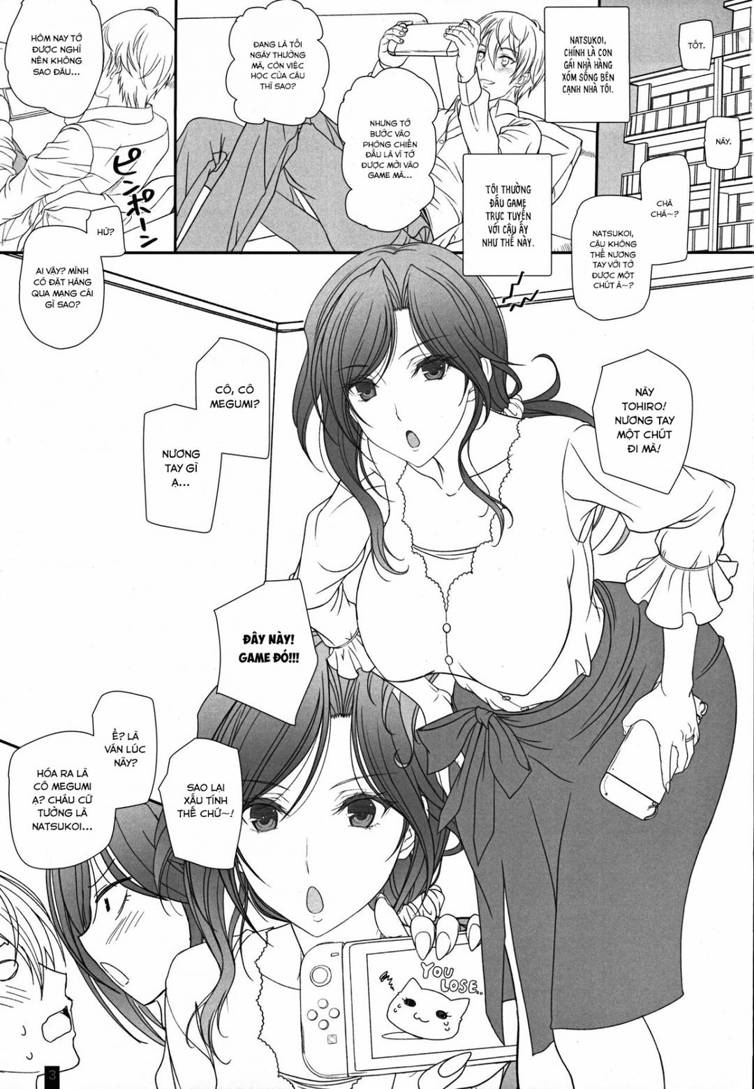 Tình Yêu Với Cô Megumi Hàng Xóm Oneshot - Page 3