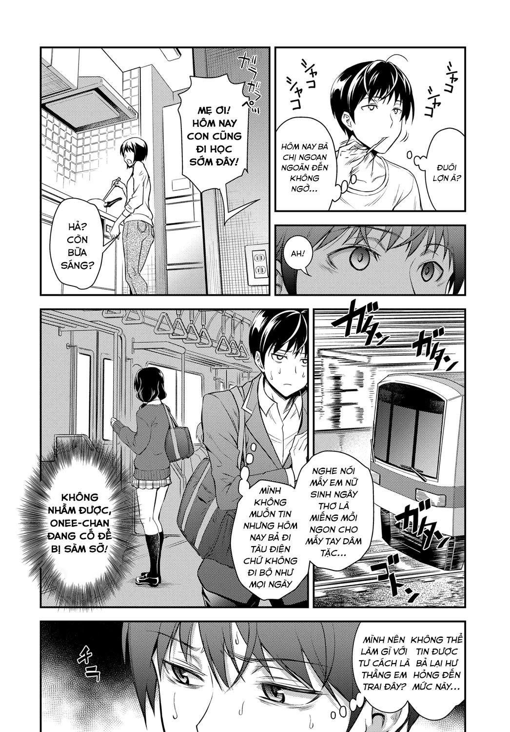 Tò mò của chị gái Oneshot - Page 5