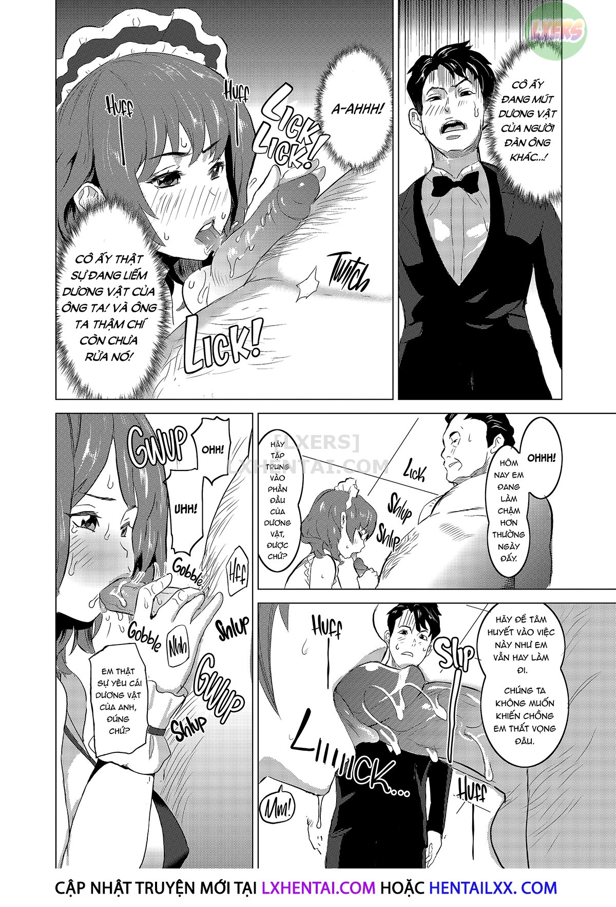 Tôi bắt vợ làm việc tại nhà thổ Chap 2 - Creepy Customer Fukumoto - Page 18