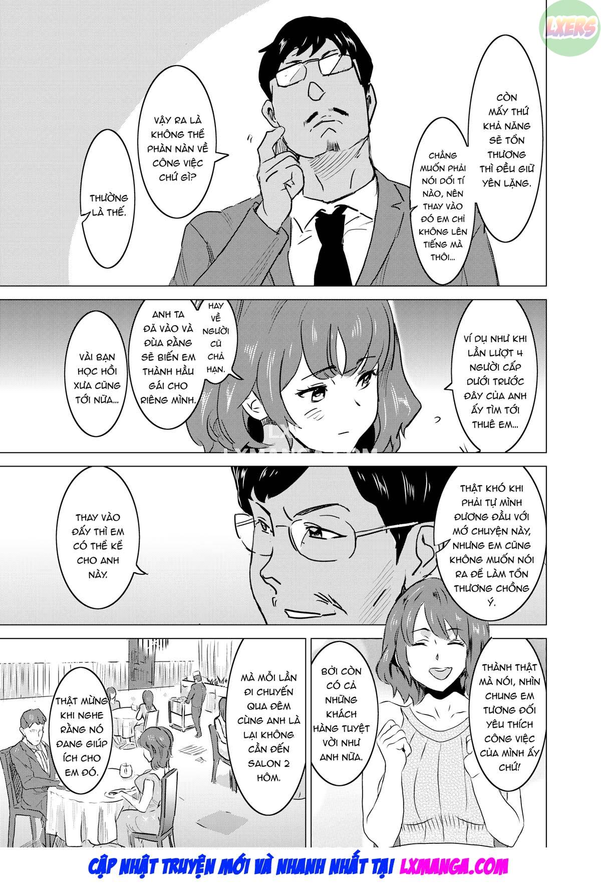 Tôi bắt vợ làm việc tại nhà thổ Chap 3 - Sadistic Customer Kawai - Page 17