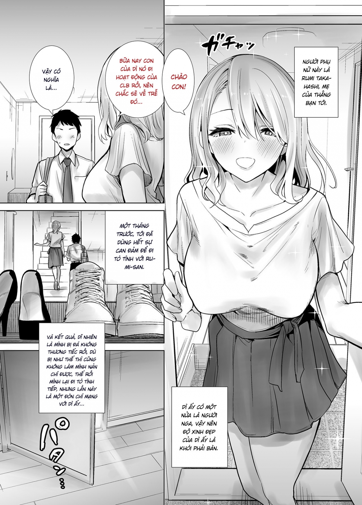 Tôi bulul mẹ thằng bạn vào sáng mùng 1 Chapter 2: Oneshot full - Page 3