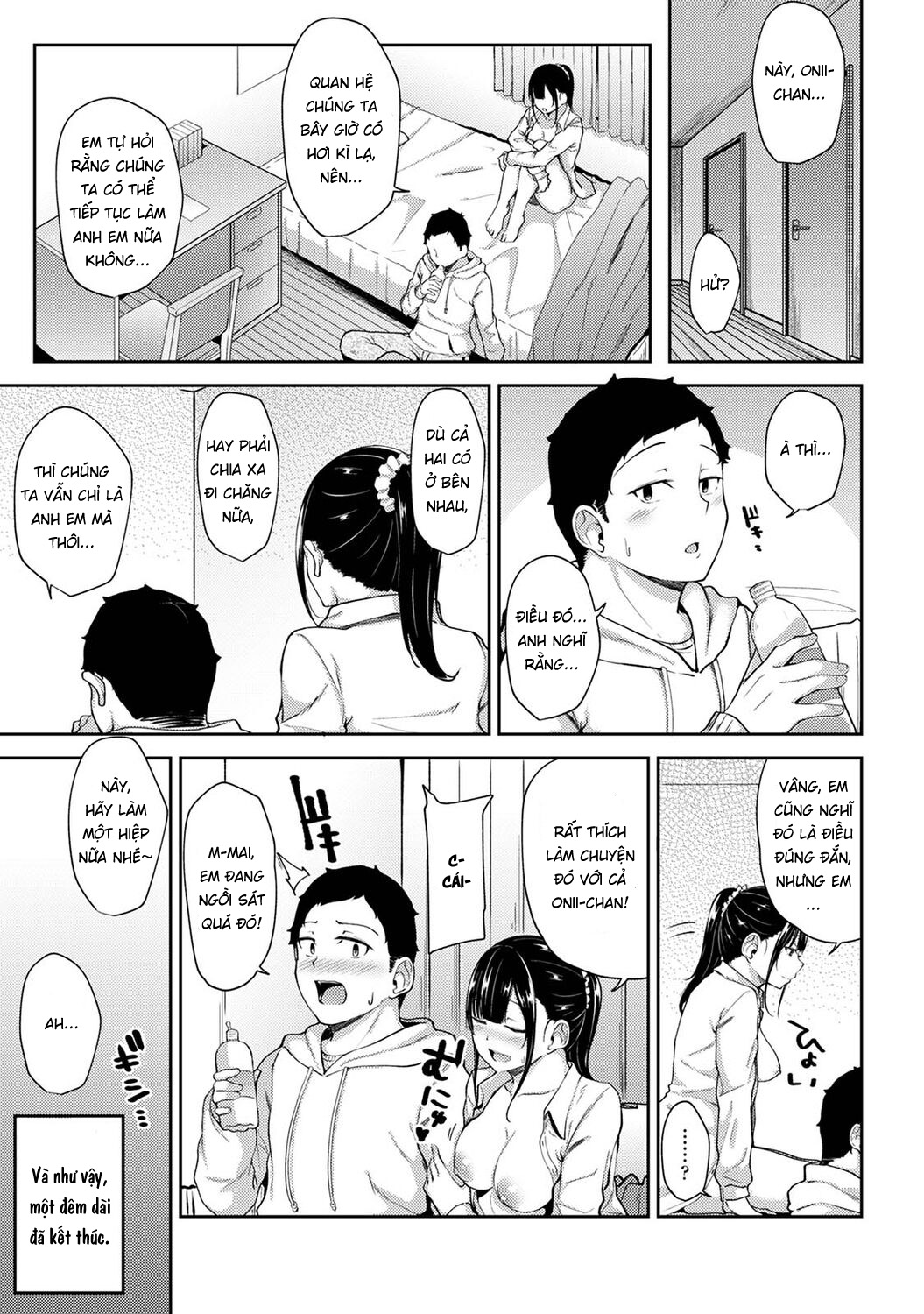 Tôi cố chịch em gái khi thấy ẻm mặc tạp dề khỏa thân... Chapter 3 - Page 13