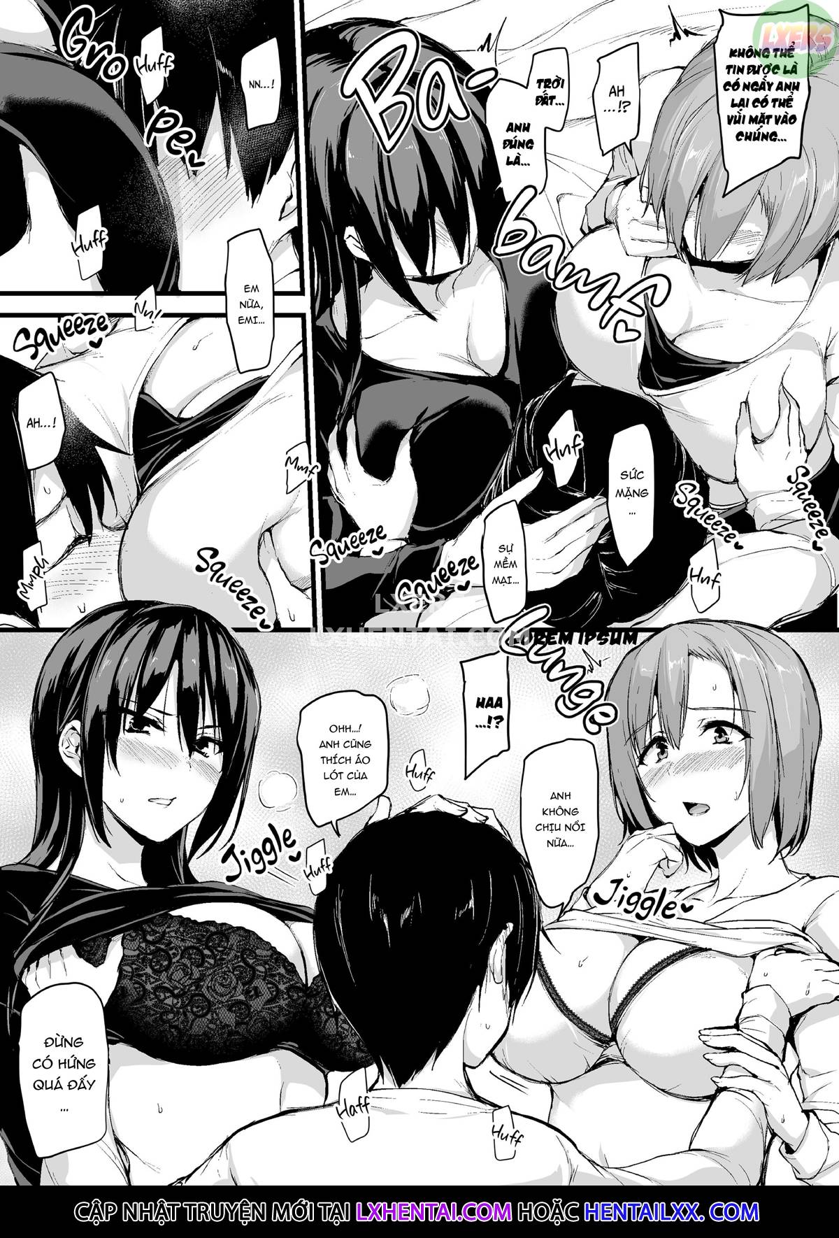 Tôi Không Cương Nổi Nên Vợ Tôi Mang Bạn Cô Âý Tới Oneshot - Page 14