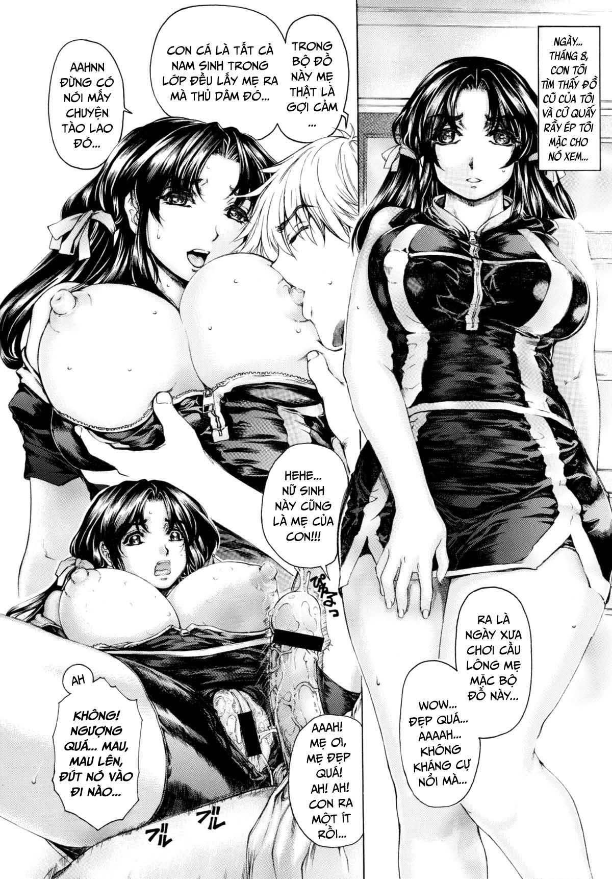 Tôi là một bà mẹ dâm dãng Chap 05.5 - Page 11