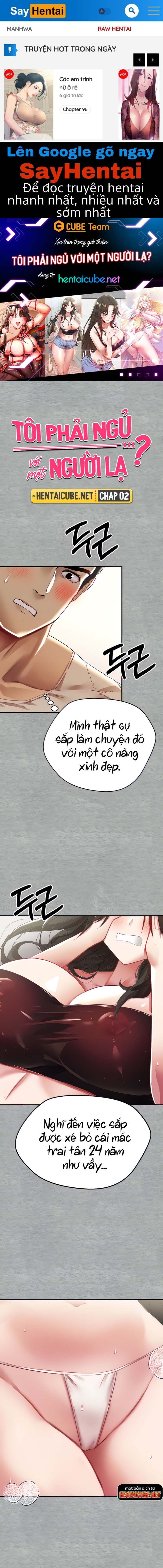 Tôi phải ngủ với một người lạ? Ch. 02 - Page 1