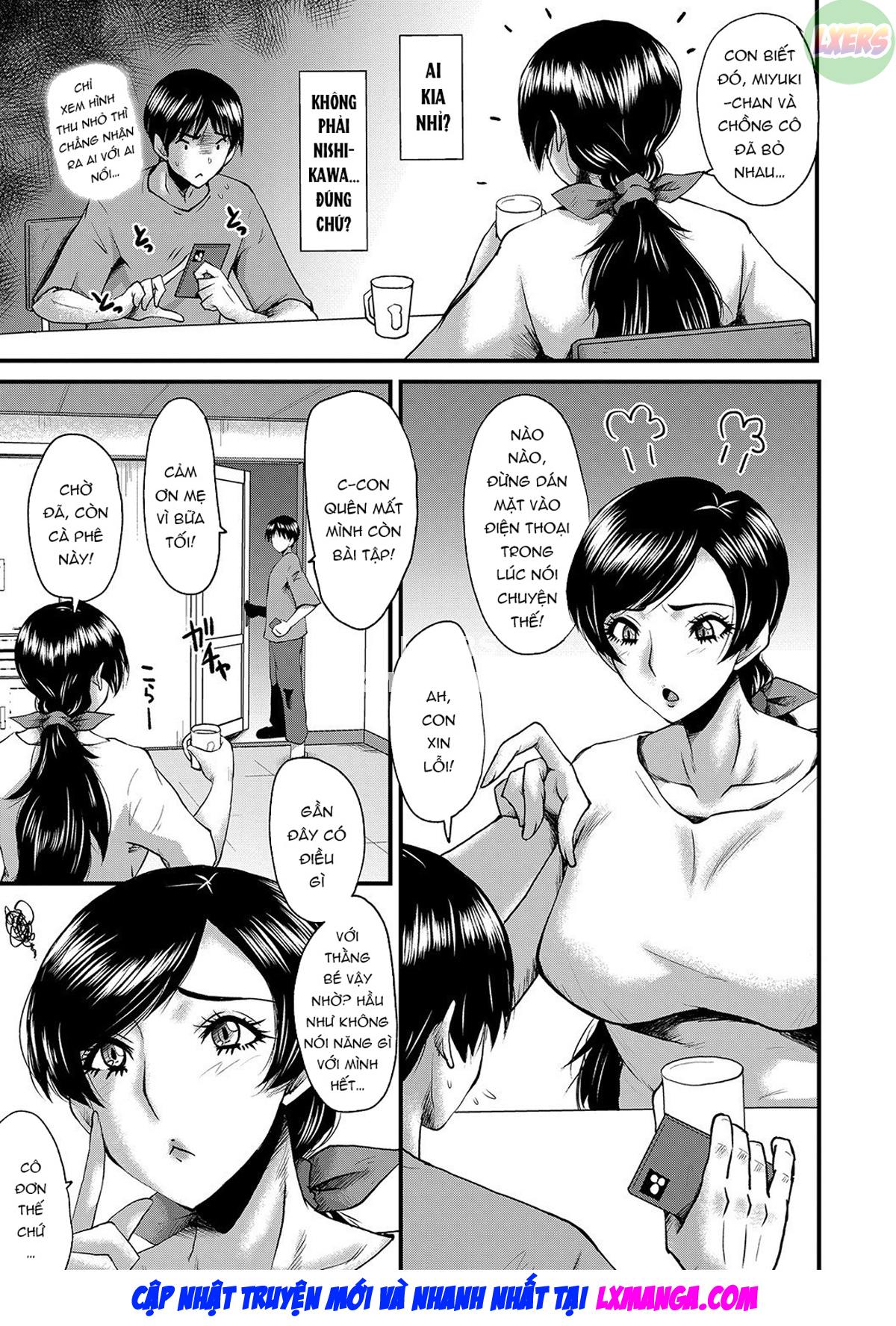 Tomodachi, Osananajimi mo Kaa-san mo Netorareru Chapter 3 - Page 10