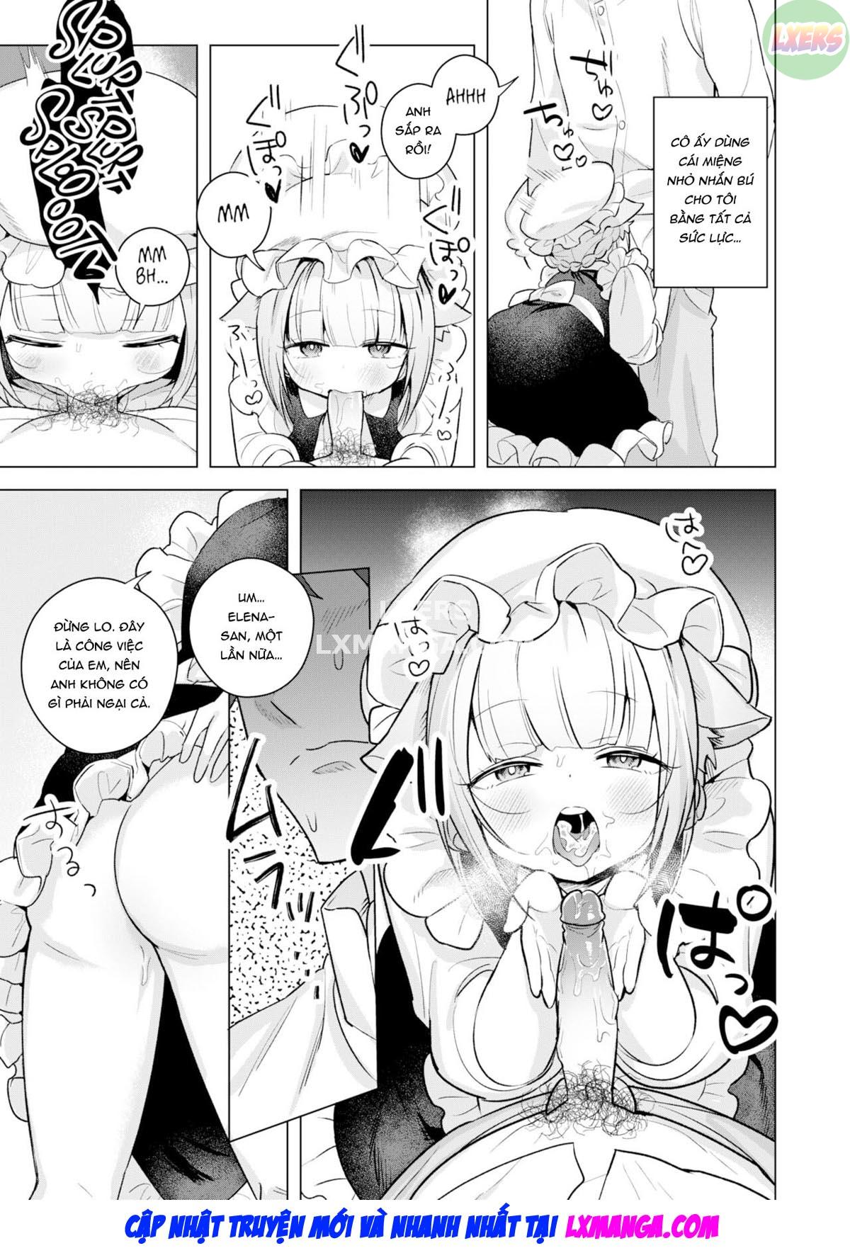 Toroneko Maid Elena-san Oneshot - Page 8