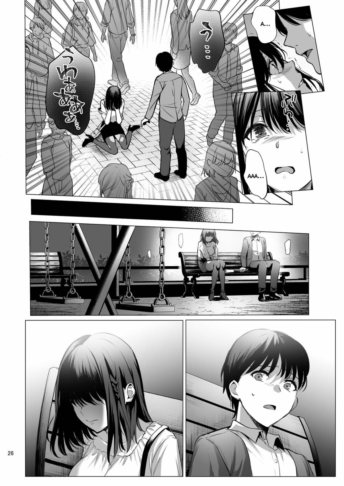 Toshoshitsu no Kanojo ~Seiso na Kimi ga Ochiru made Chapter 3 - Page 27