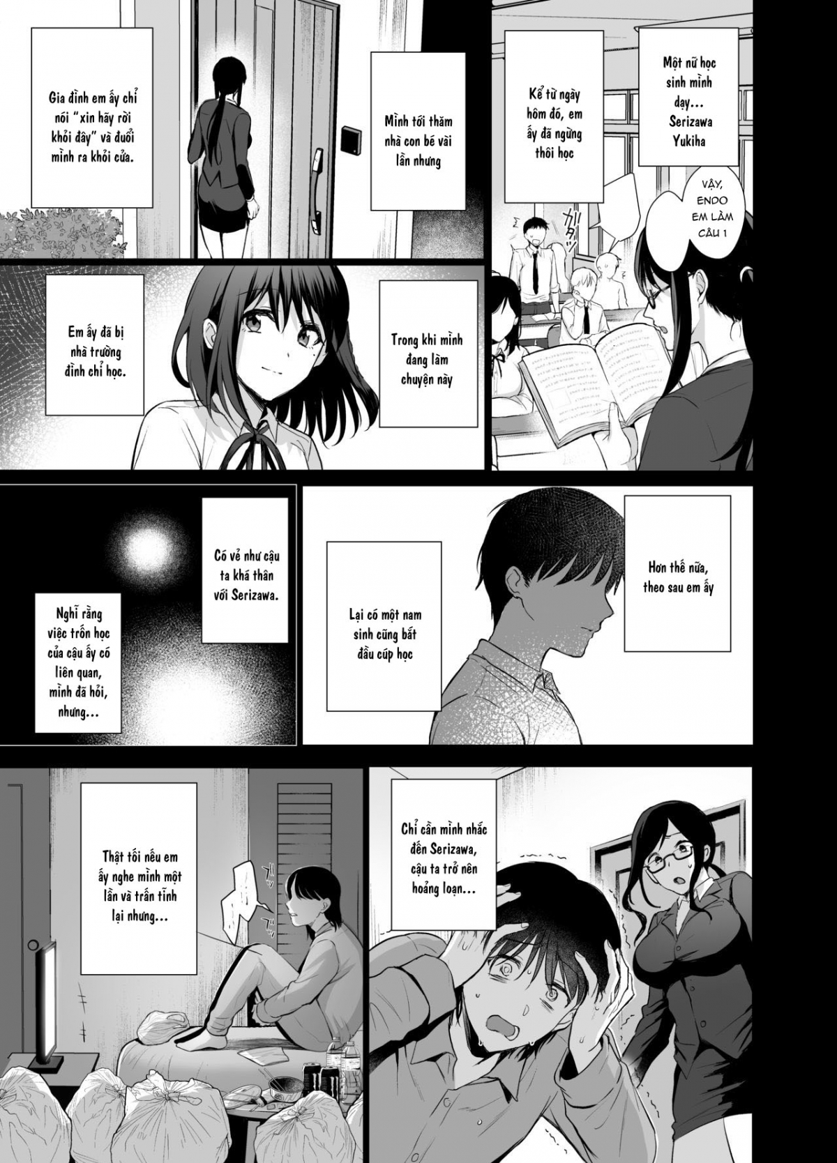 Toshoshitsu no Kanojo ~Seiso na Kimi ga Ochiru made Chapter 4 - Page 28