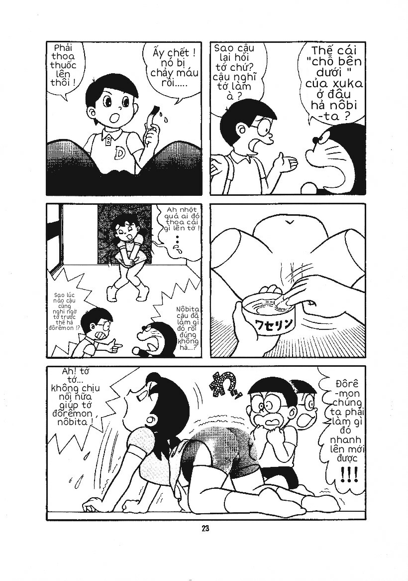 Tuyển Tập Doraemon Doujinshi 18+ Chap 15- Bên dưới của Xuka - Page 7