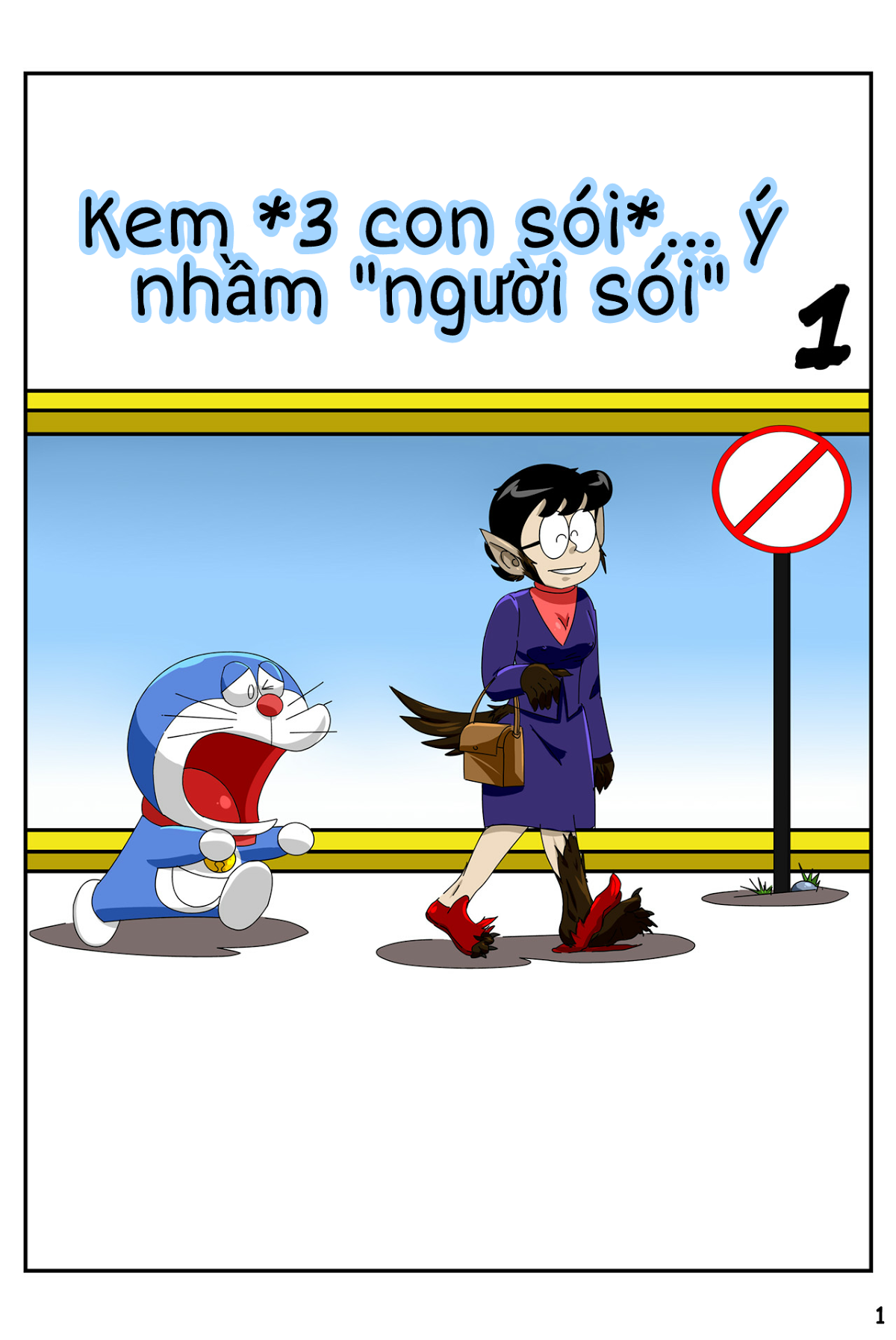 Tuyển Tập Doraemon Doujinshi 18+ Chap 19- Kem chó sói 1 - Page 3