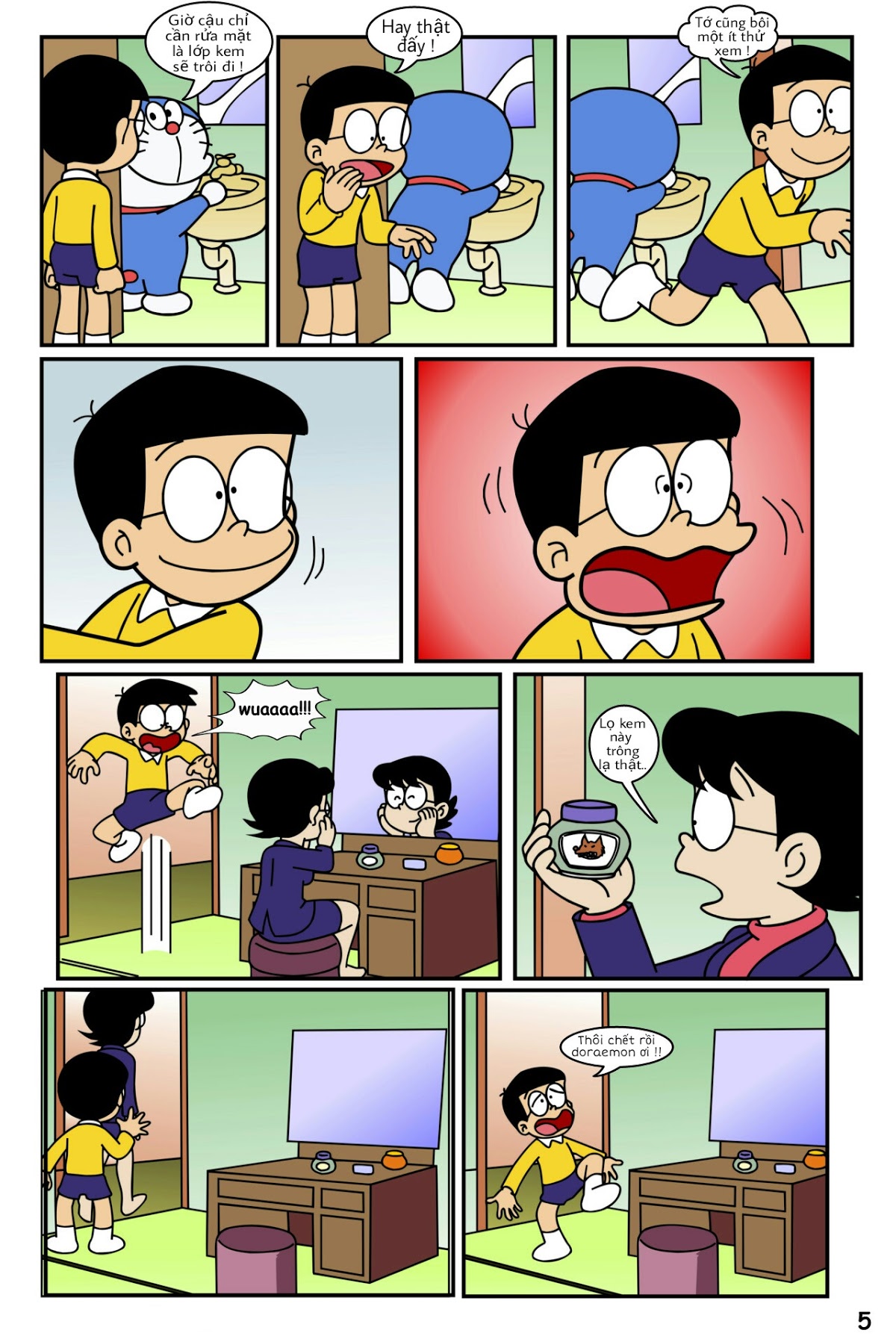 Tuyển Tập Doraemon Doujinshi 18+ Chap 19- Kem chó sói 1 - Page 7