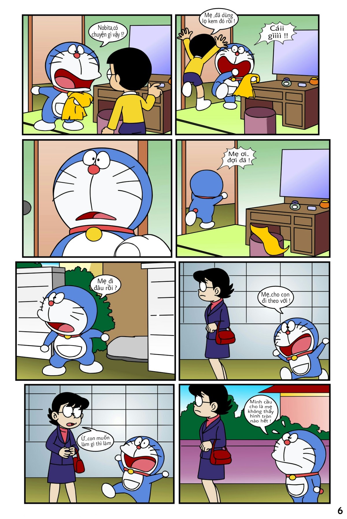 Tuyển Tập Doraemon Doujinshi 18+ Chap 19- Kem chó sói 1 - Page 8