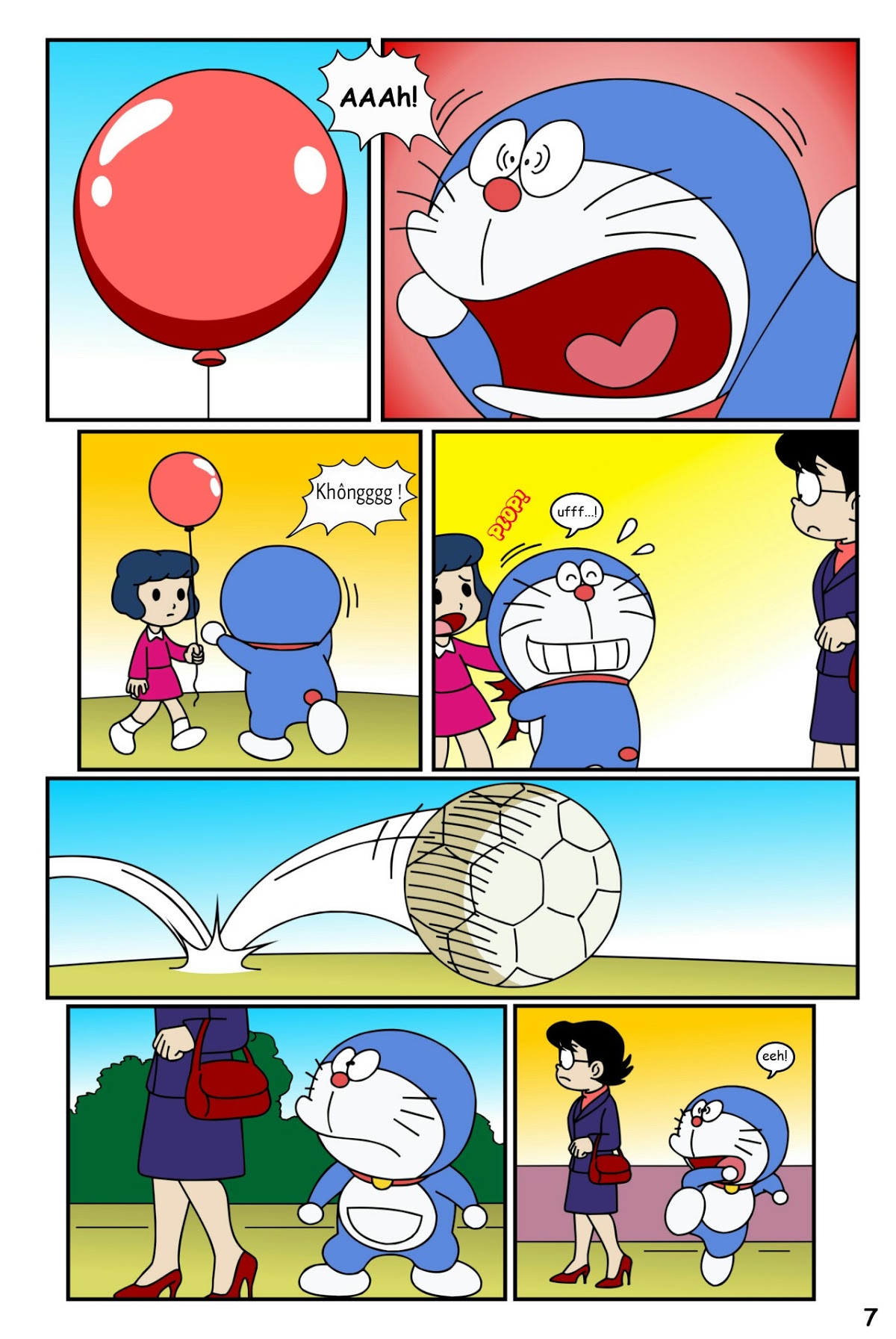 Tuyển Tập Doraemon Doujinshi 18+ Chap 19- Kem chó sói 1 - Page 9