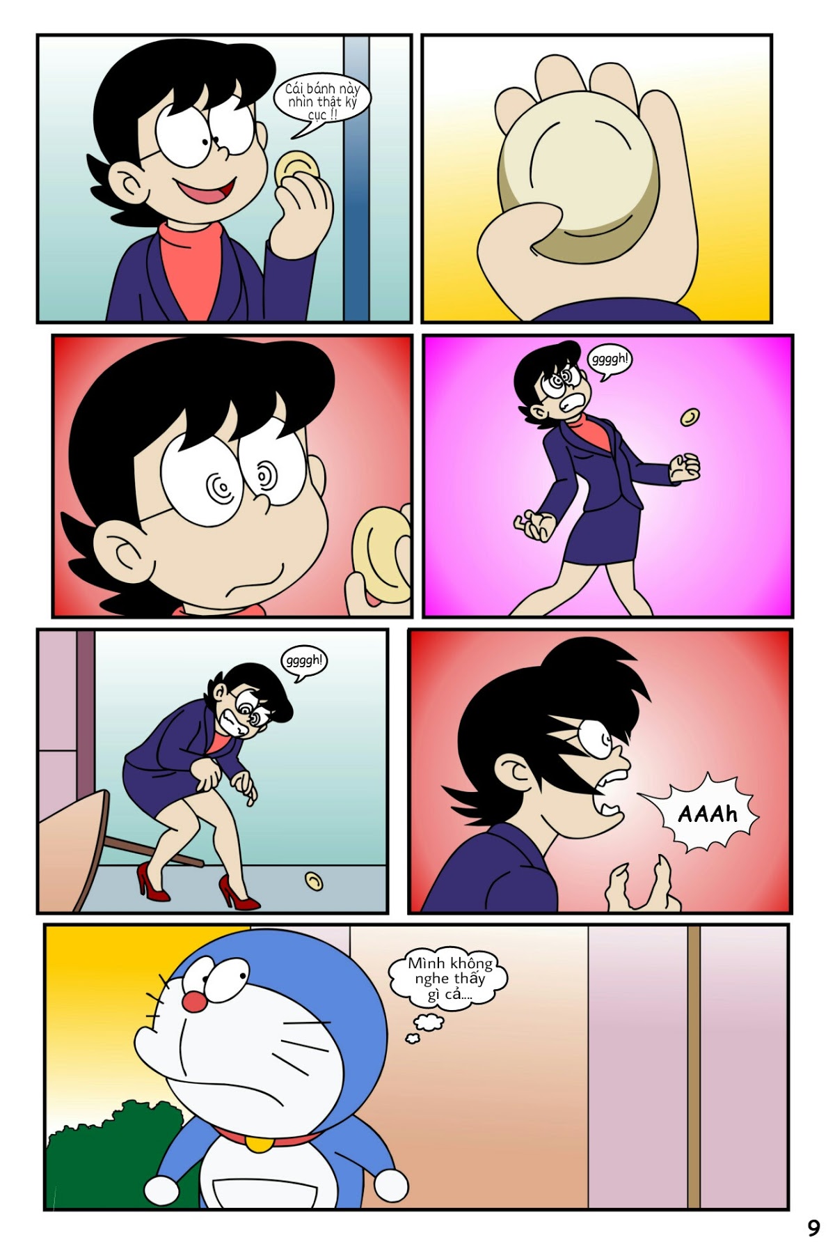 Tuyển Tập Doraemon Doujinshi 18+ Chap 19- Kem chó sói 1 - Page 11