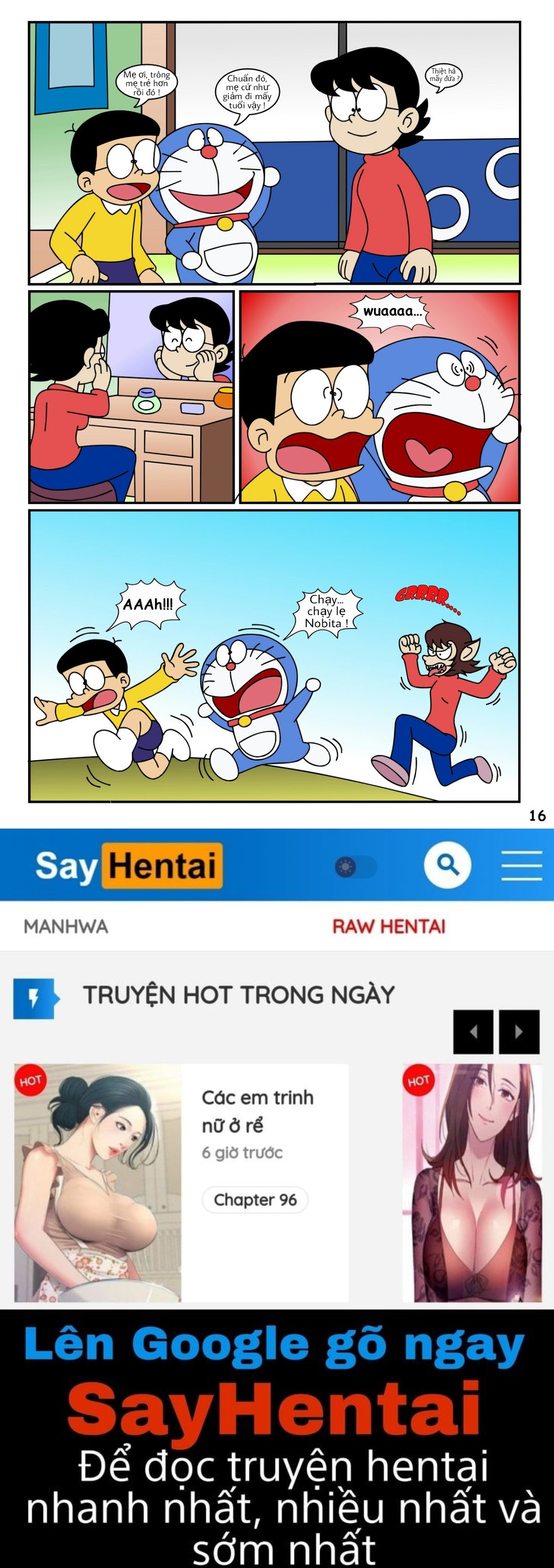 Tuyển Tập Doraemon Doujinshi 18+ Chap 19- Kem chó sói 1 - Page 18