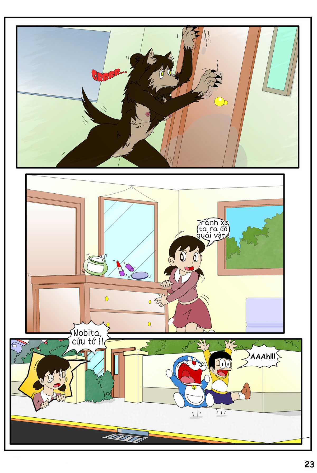 Tuyển Tập Doraemon Doujinshi 18+ Chap 20- Kem chó sói 2 - Page 7