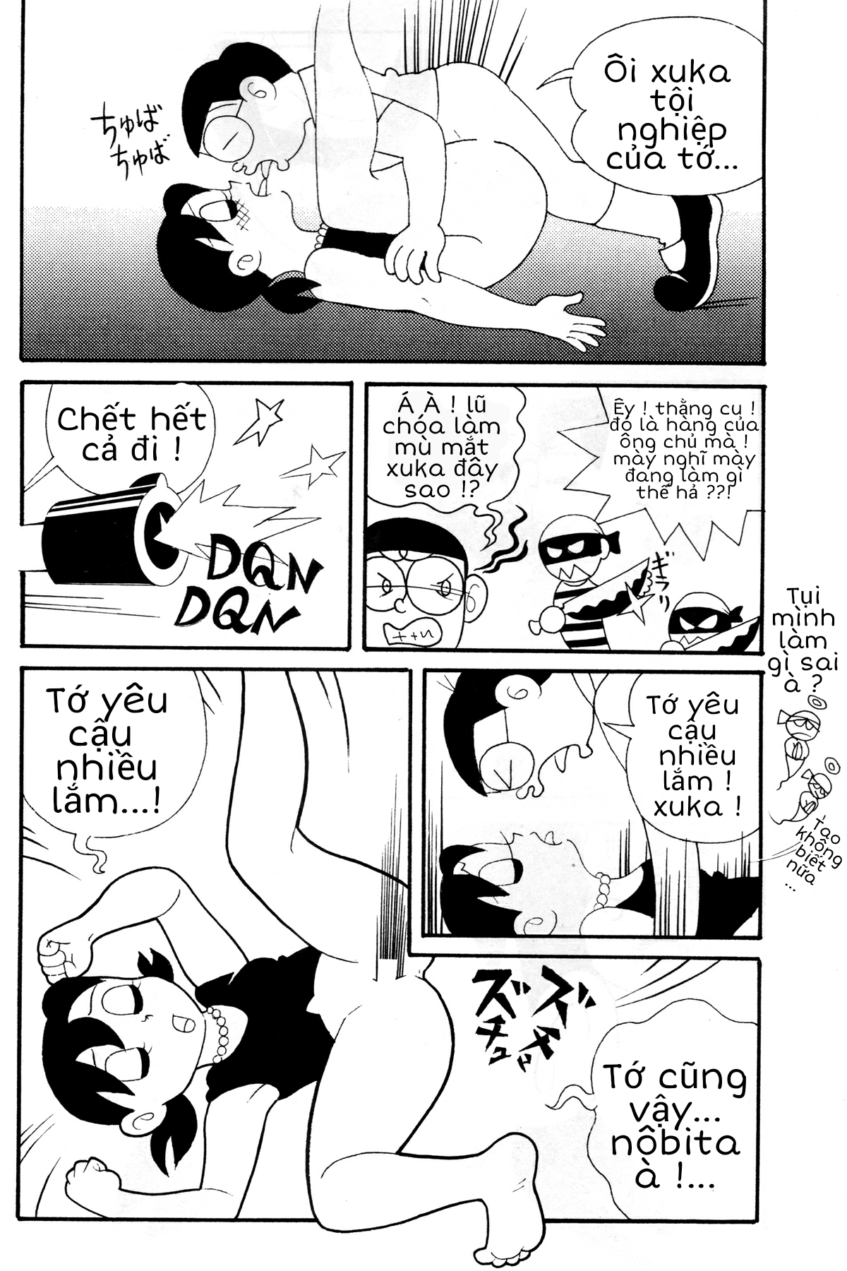 Tuyển Tập Doraemon Doujinshi 18+ Chap 28- Giải cứu Xuka - Page 12