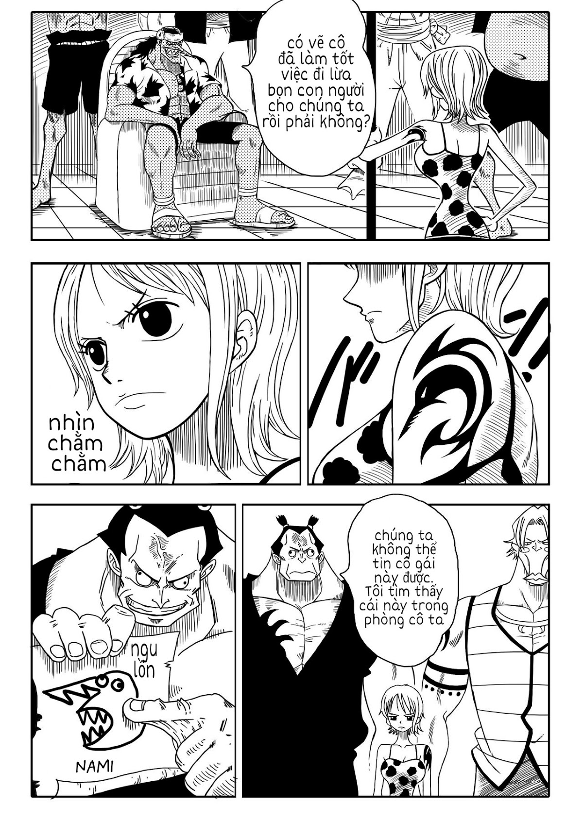 Two Piece - Nami vs Arlong Oneshot - Page 4