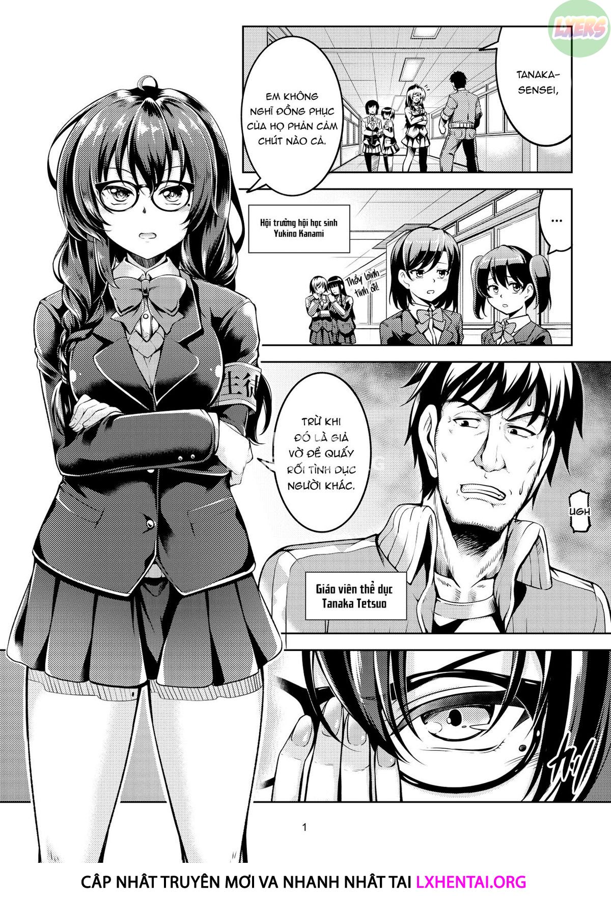 Uraaka Liver Take 1 Kyouhaku! Kouochi Seitokaichou -Yukino Kanami- Oneshot - Page 9