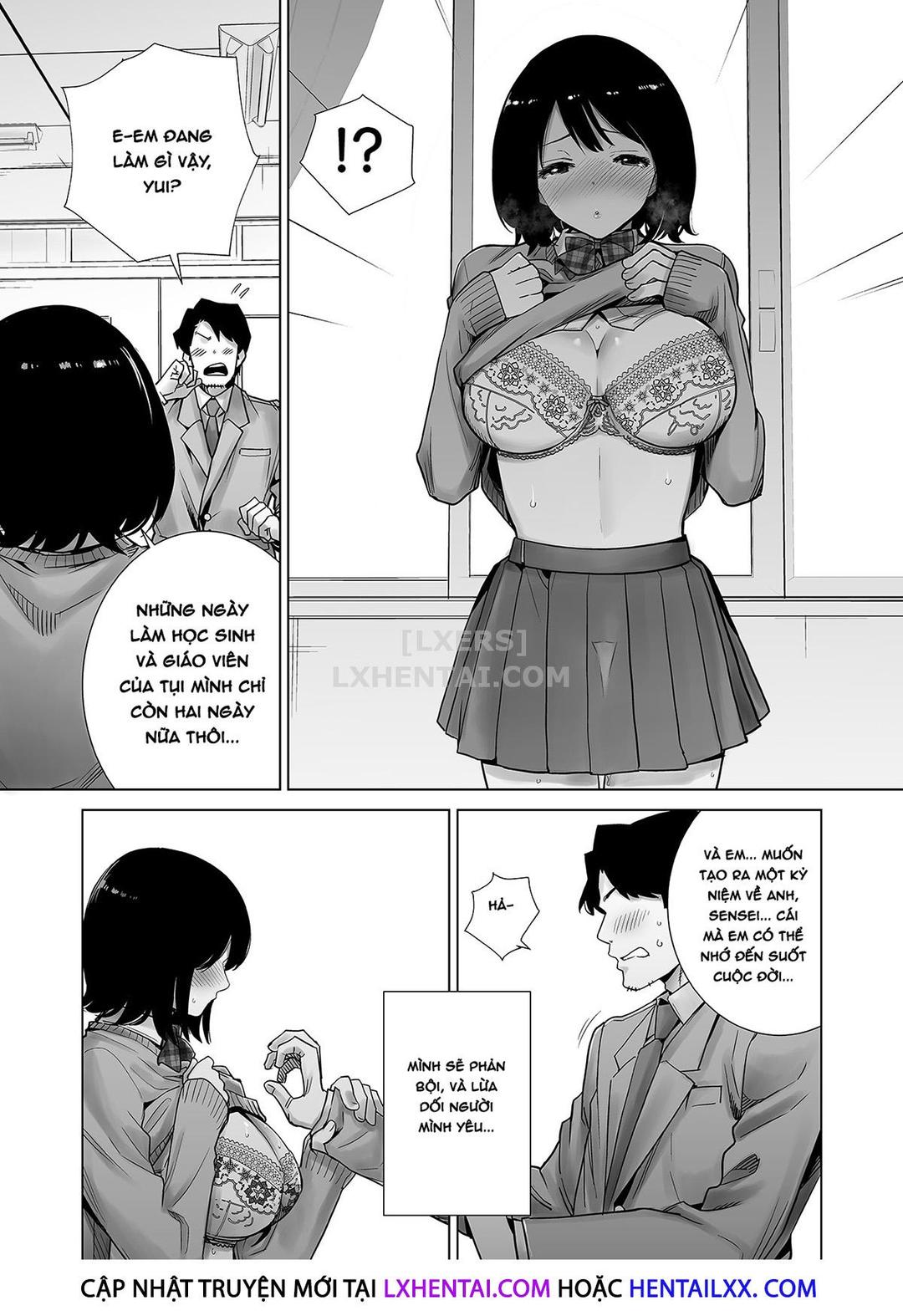 Uy hiếp cô bạn vì yêu giáo viên Chap 02 - END - Page 32