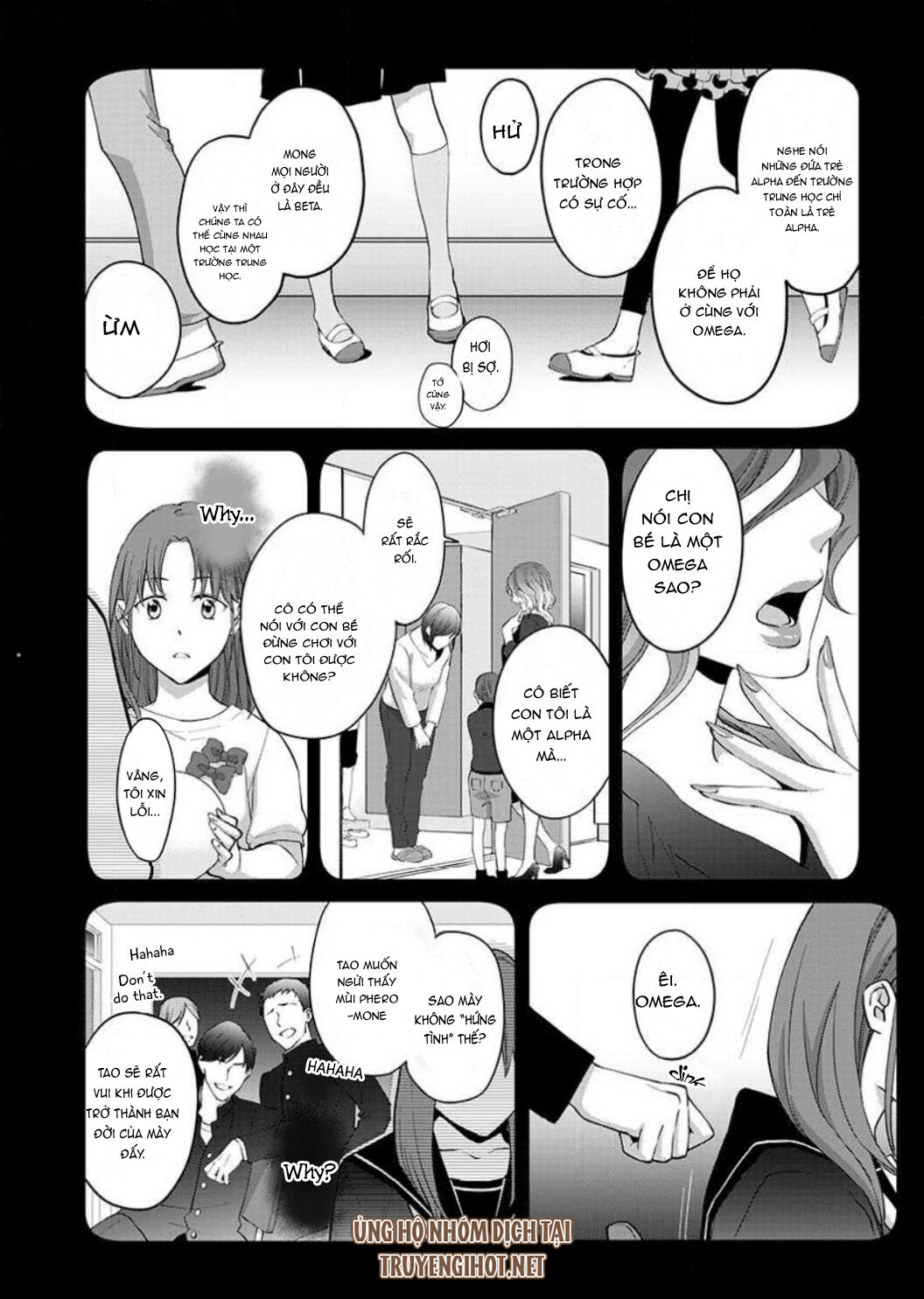 VẬN MỆNH PHÁT TÌNH~ LÍ DO TRÓI BUỘC ALPHA ƯU TÚ~ Chapter 4.1 - Page 7