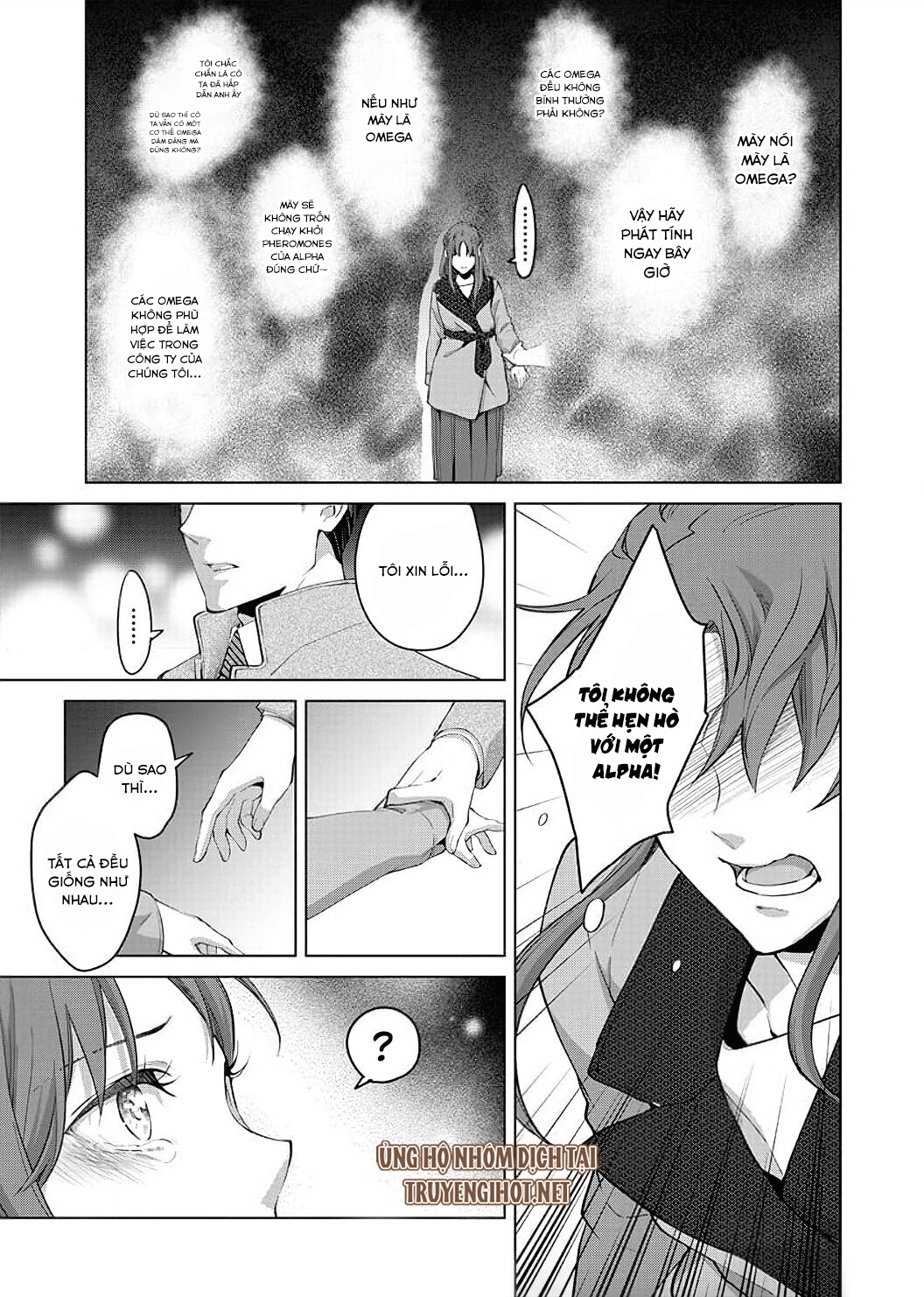 VẬN MỆNH PHÁT TÌNH~ LÍ DO TRÓI BUỘC ALPHA ƯU TÚ~ Chapter 7.1 - Page 10