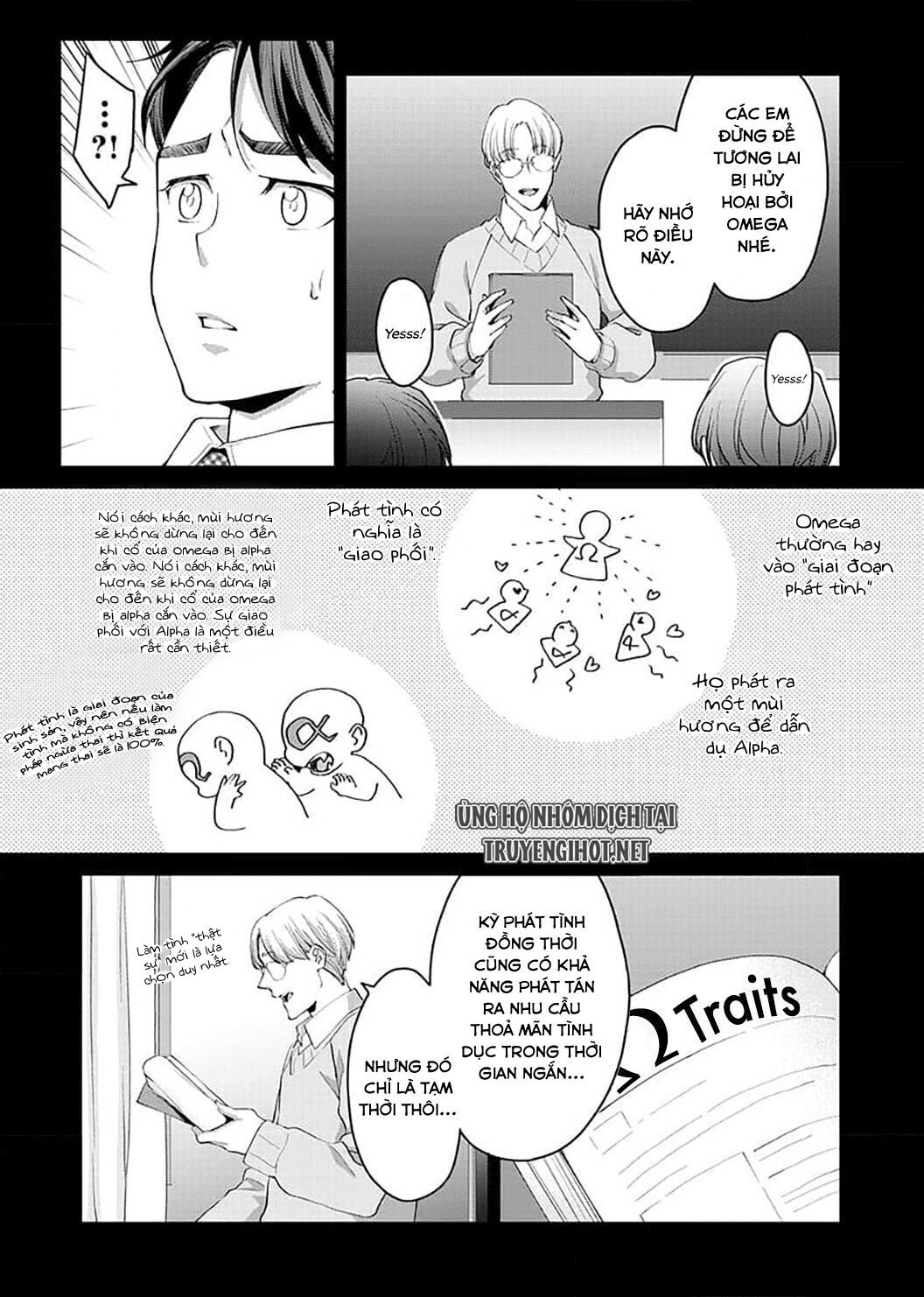 VẬN MỆNH PHÁT TÌNH~ LÍ DO TRÓI BUỘC ALPHA ƯU TÚ~ Chapter 8 - Page 9