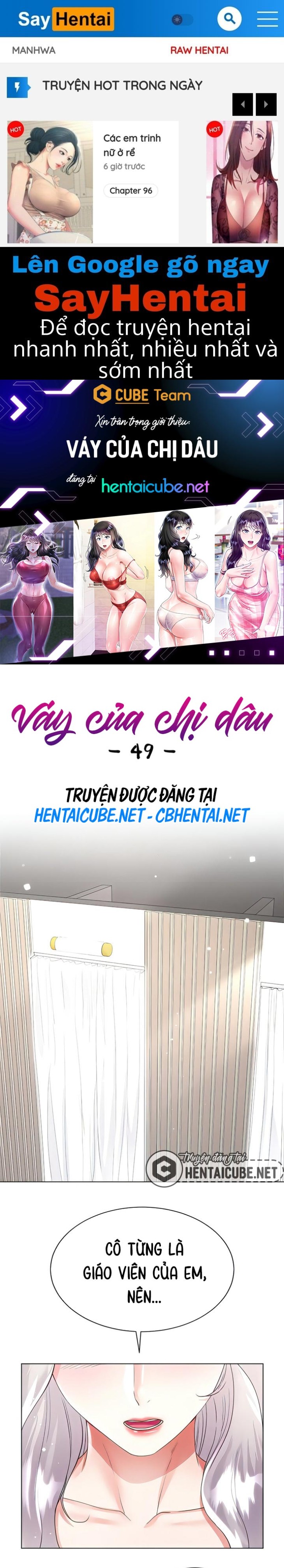 Váy Của Chị Dâu Ch. 49 - Page 1