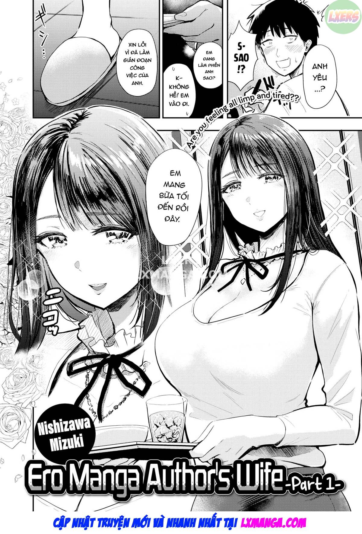 Vợ Tác giả Ero Manga Chap 1 - Page 5