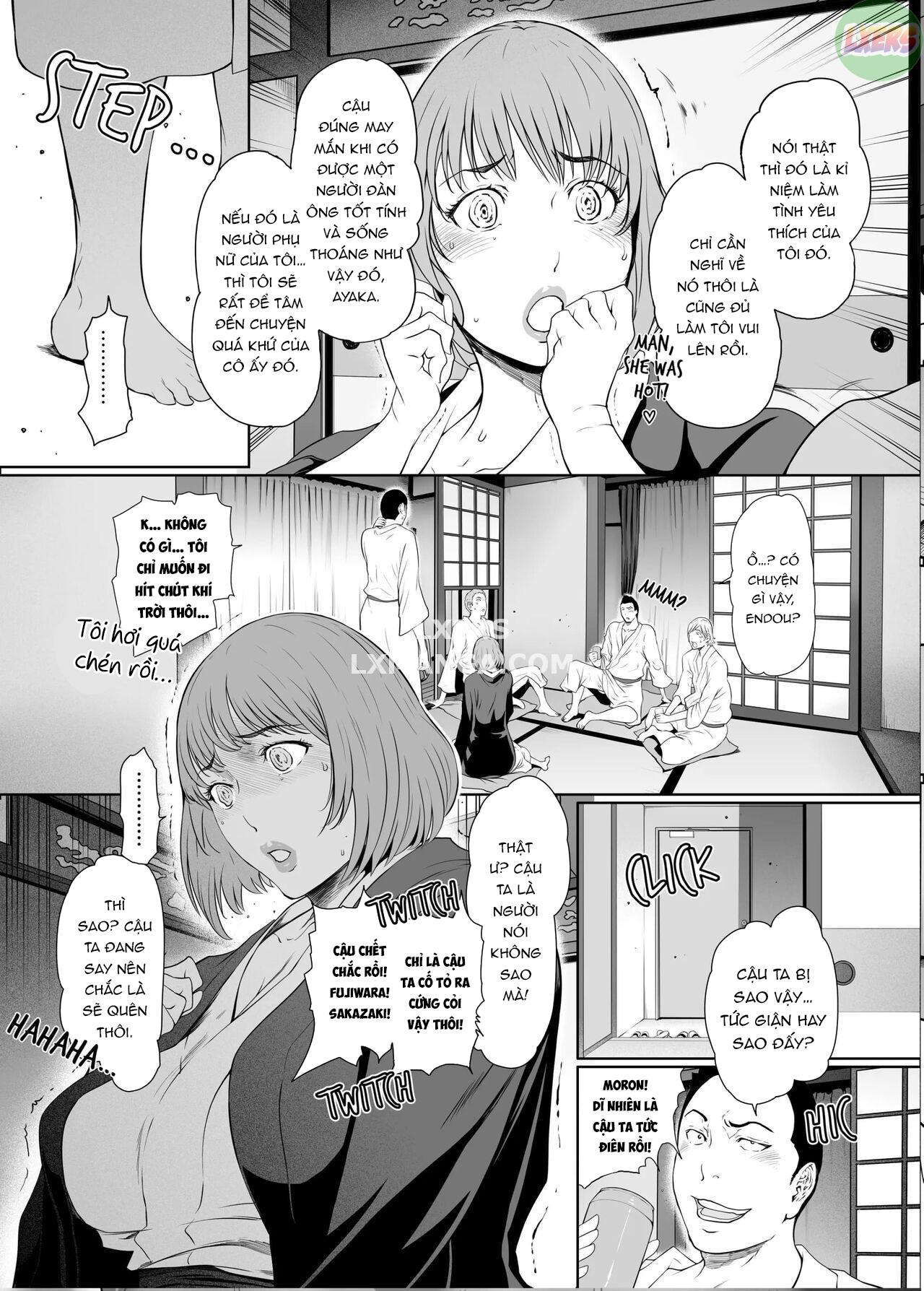 Vợ Tôi Đã Trở Thành Bồn Chứa Tinh Ở Suối Nước Nóng Oneshot - Page 9