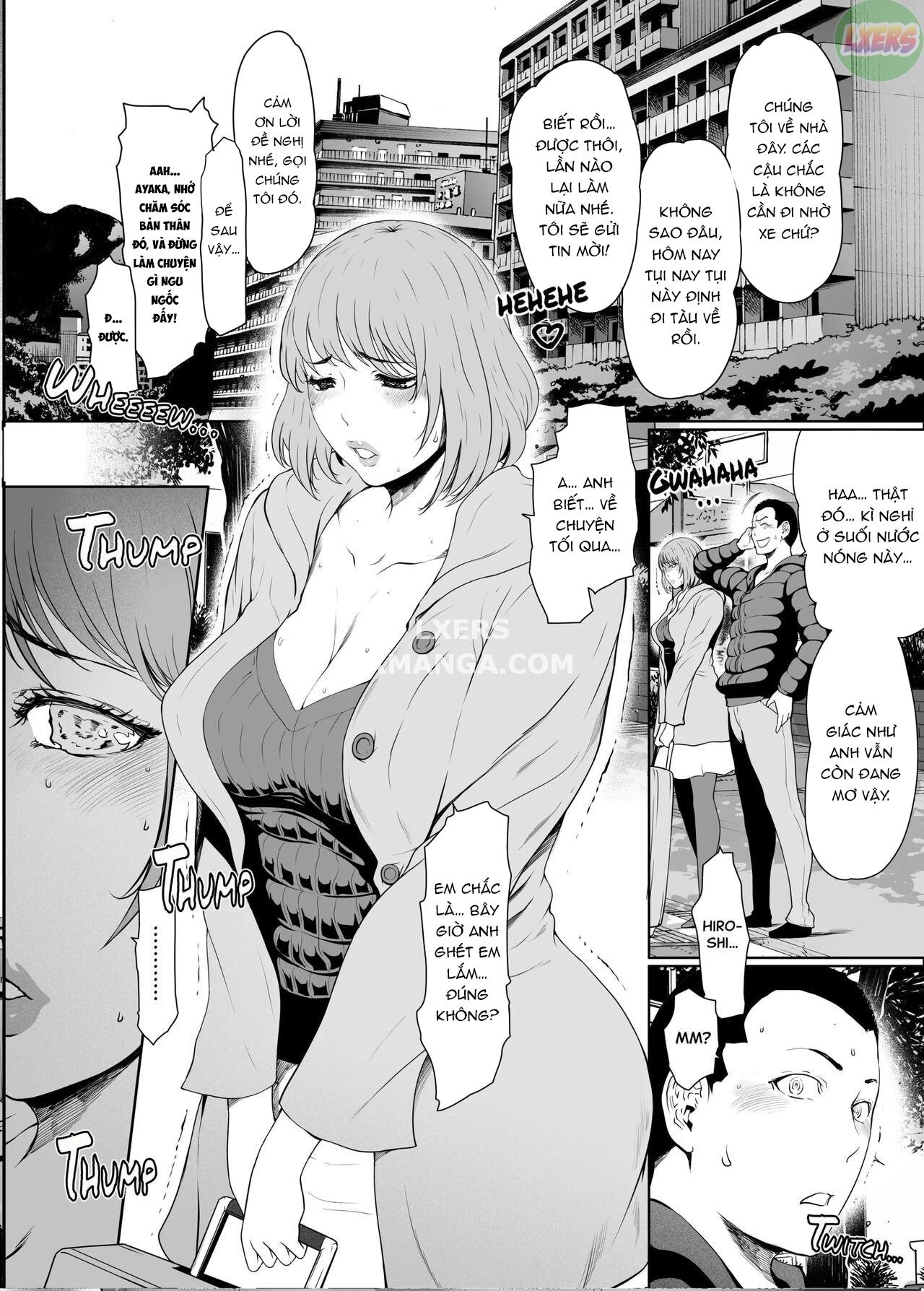 Vợ Tôi Đã Trở Thành Bồn Chứa Tinh Ở Suối Nước Nóng Oneshot - Page 35