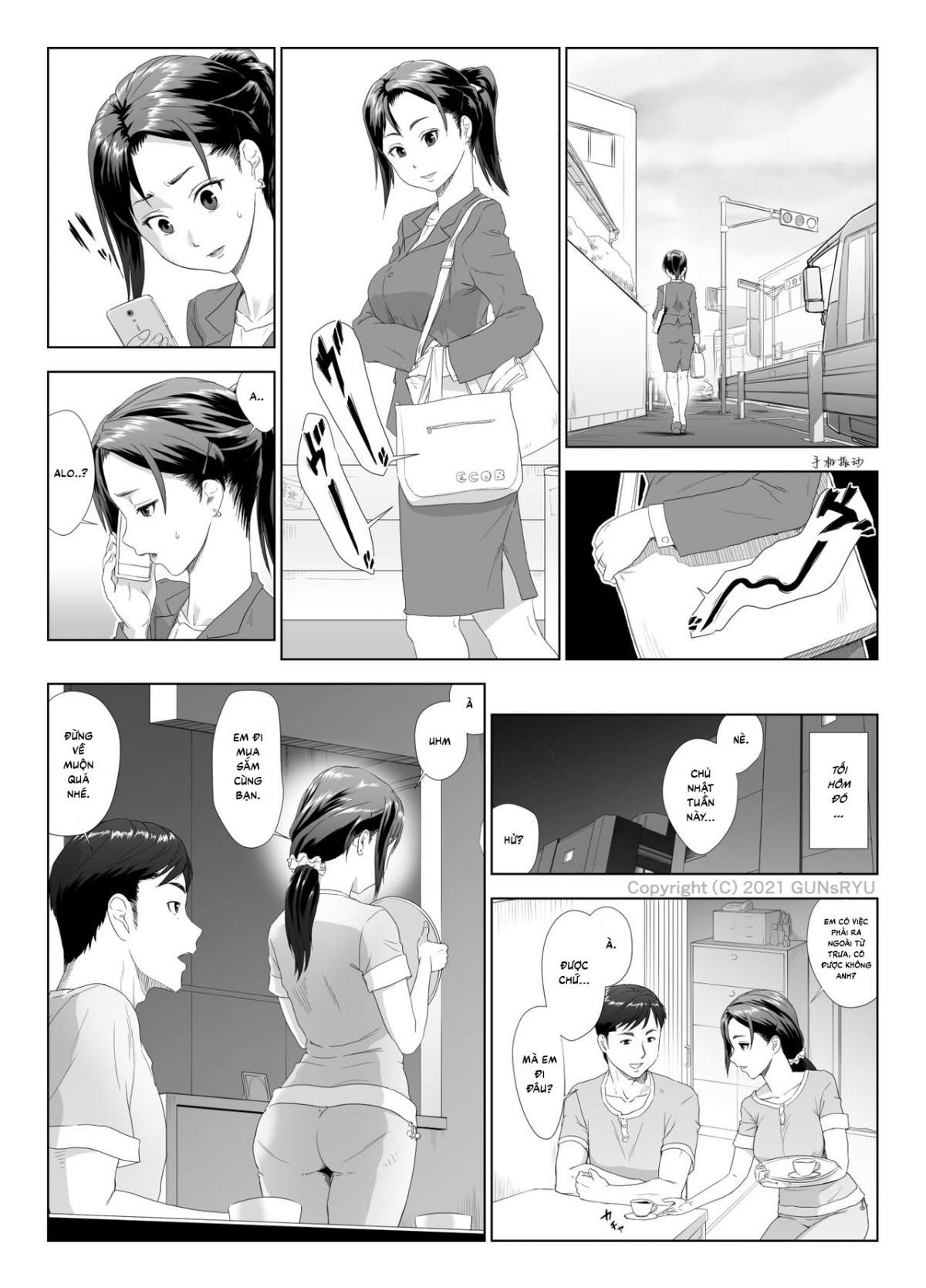 Vợ Tôi Rên Rỉ Với Con Cặc Của Người Đàn Ông Khác Chapter 2 END - Page 15