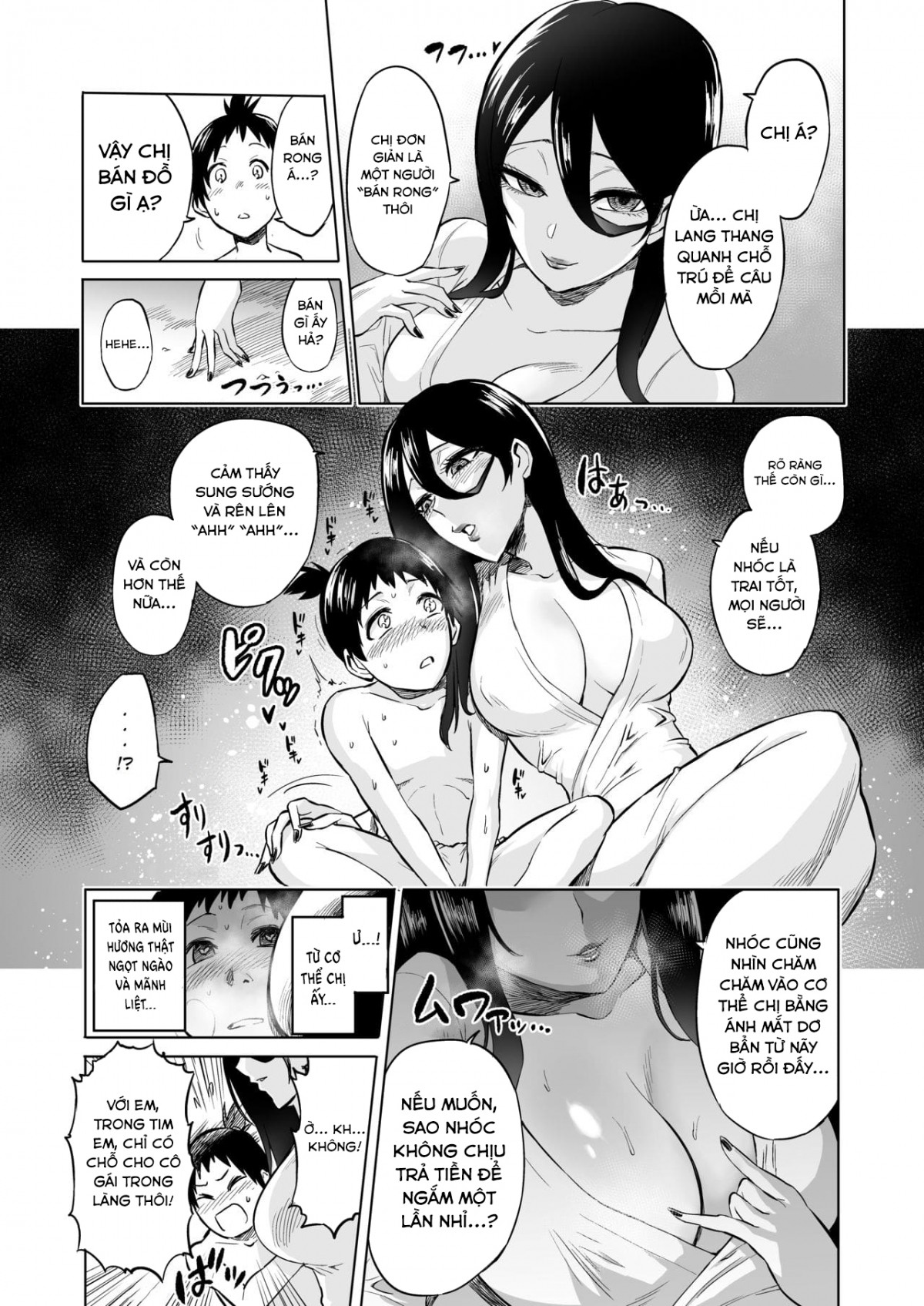 Warabe Kui ~Mori no Oku de Bijo Youkai ni Yuuwaku sarete Oneshot - Page 7