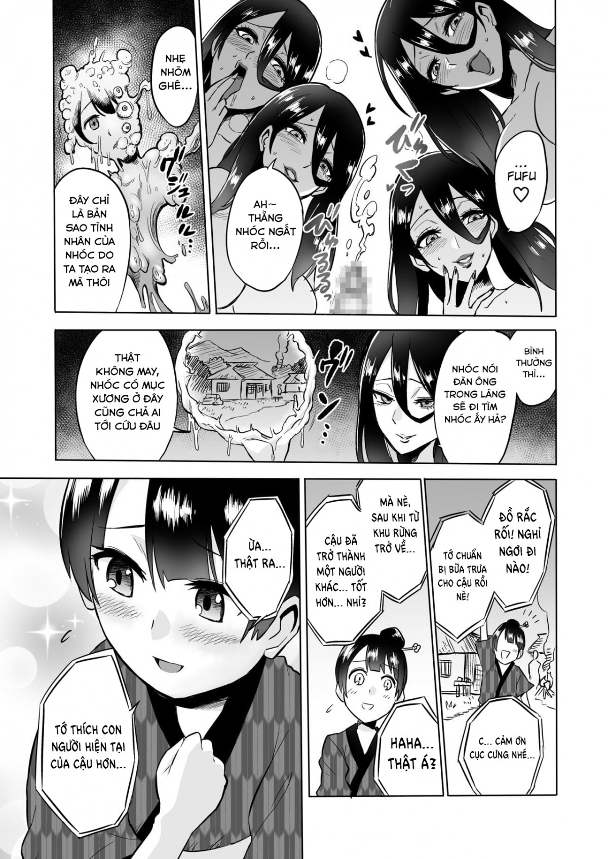 Warabe Kui ~Mori no Oku de Bijo Youkai ni Yuuwaku sarete Oneshot - Page 38