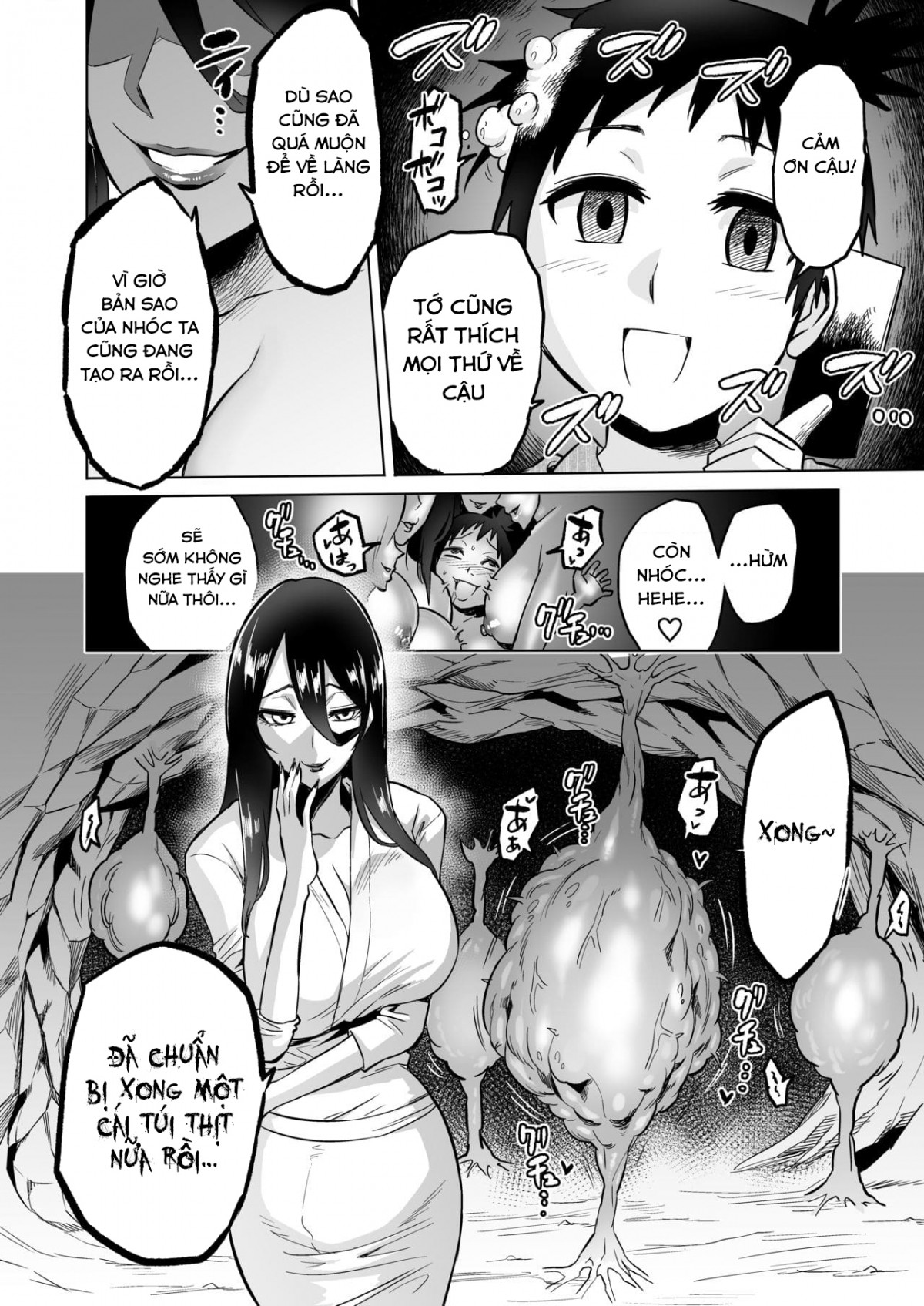 Warabe Kui ~Mori no Oku de Bijo Youkai ni Yuuwaku sarete Oneshot - Page 39