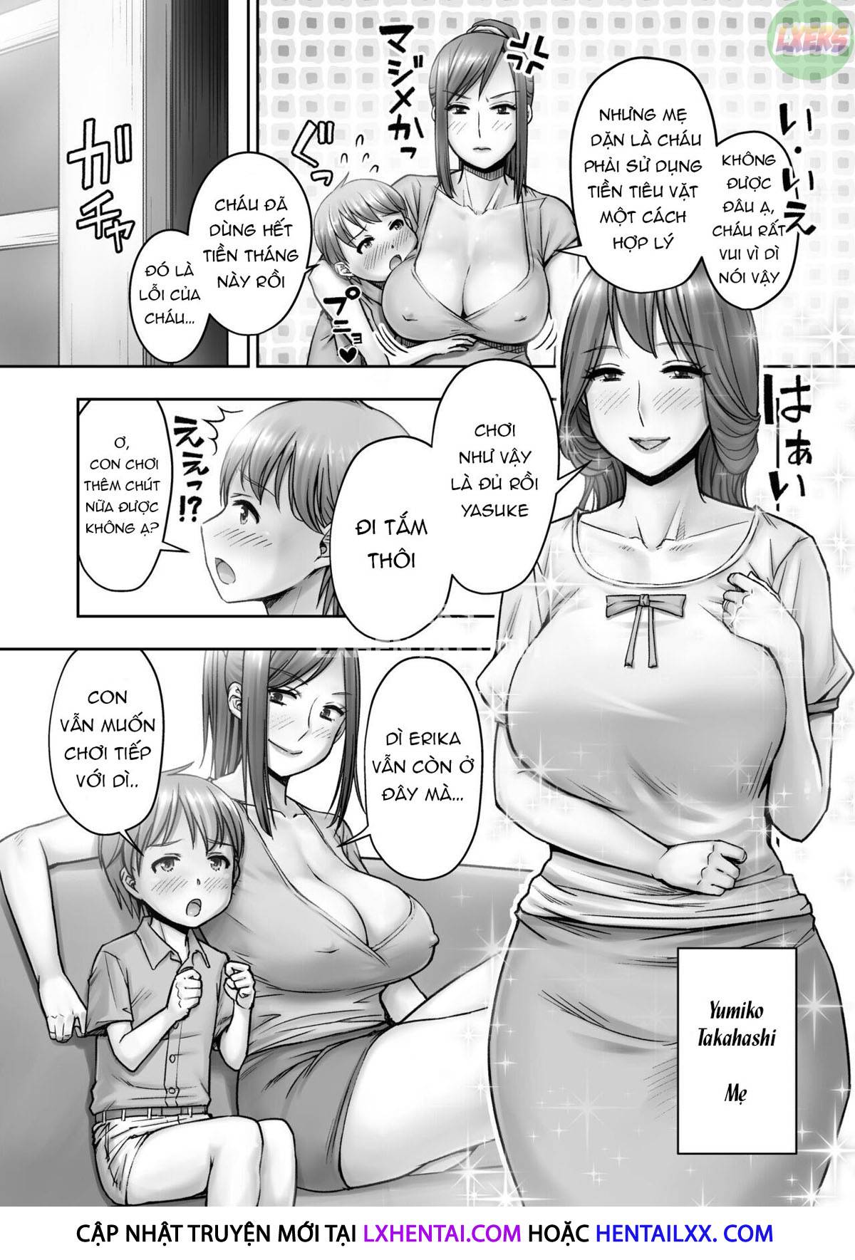 Well-mannered mother's indecent sex education Oneshot - Page 8