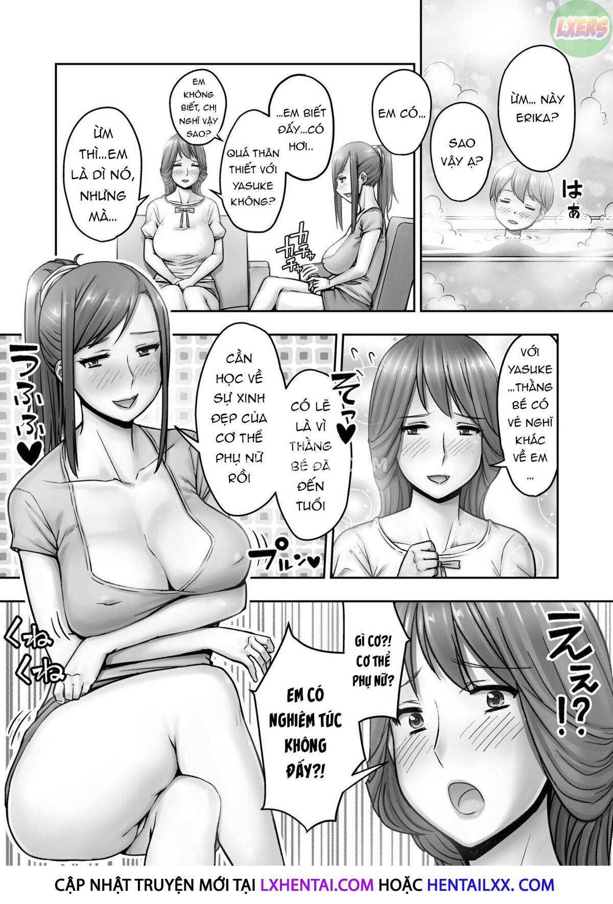 Well-mannered mother's indecent sex education Oneshot - Page 10