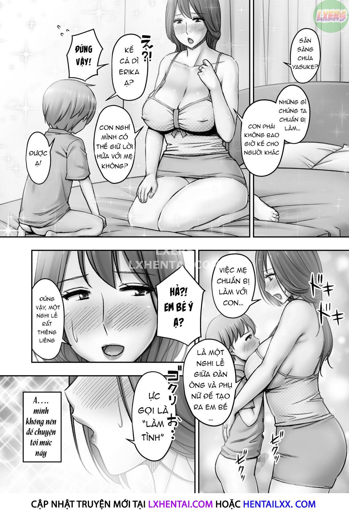 Well-mannered mother's indecent sex education Oneshot - Page 27