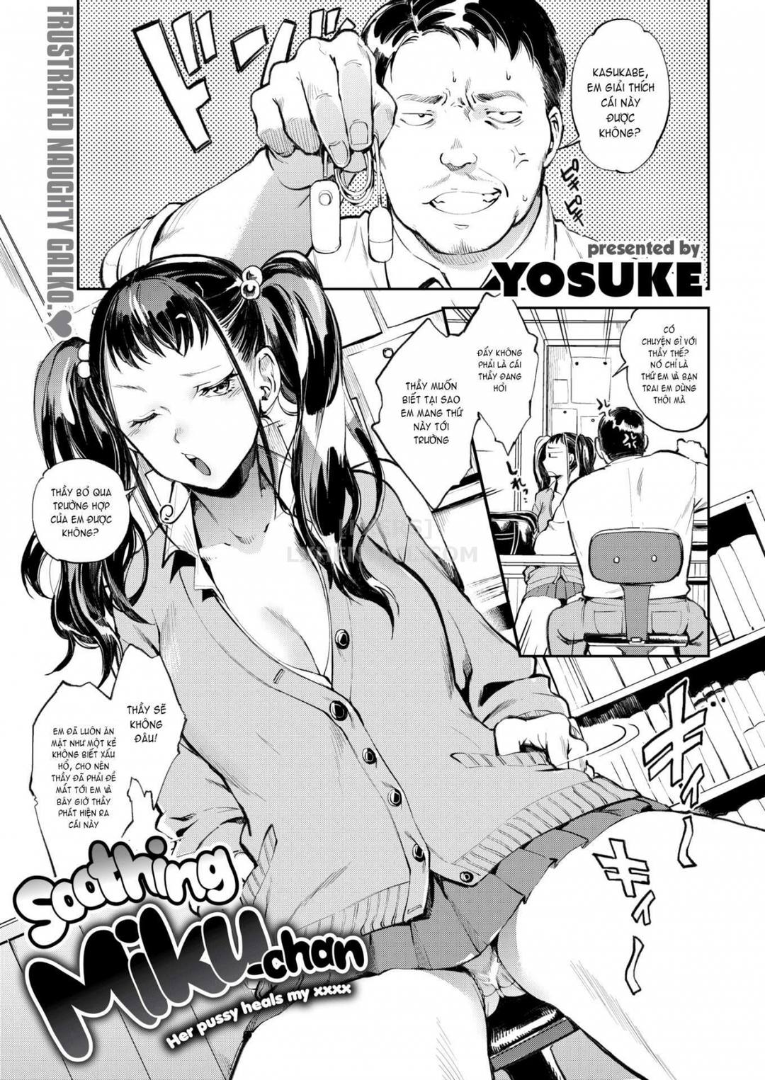 Xoa dịu Miku-chan Oneshot - Page 4