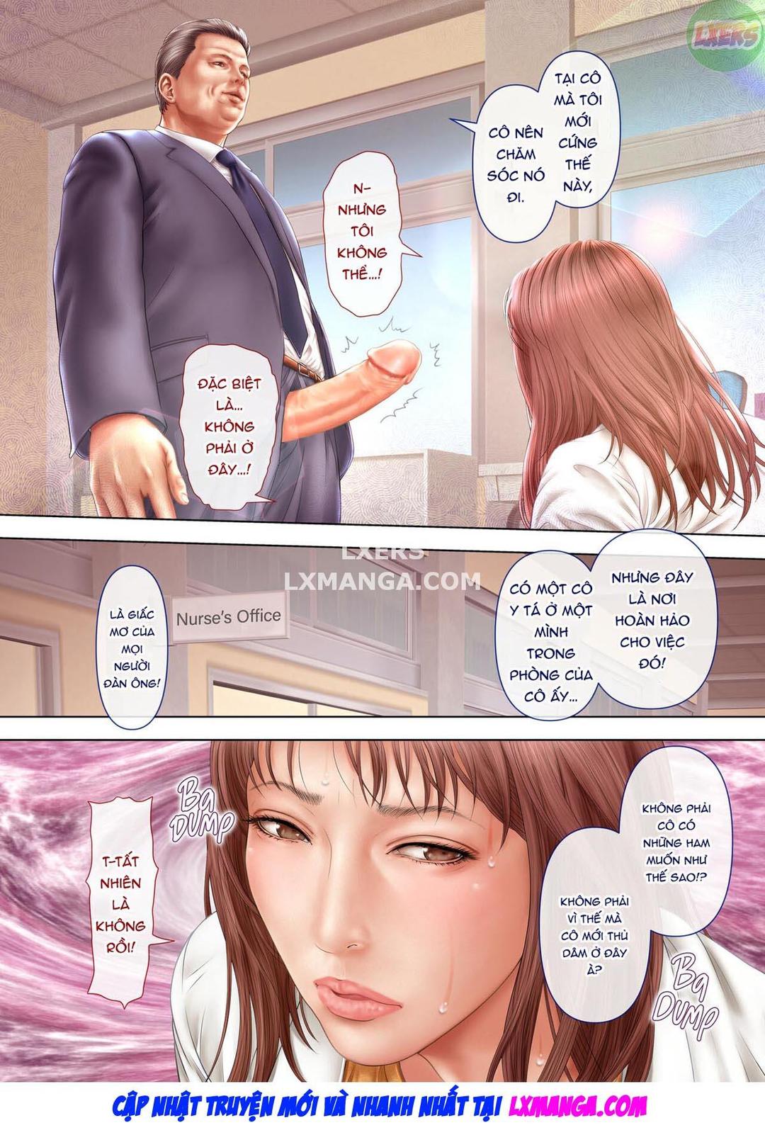 Y tá trở thành lỗ đụ công cộng Part 1 - Page 15